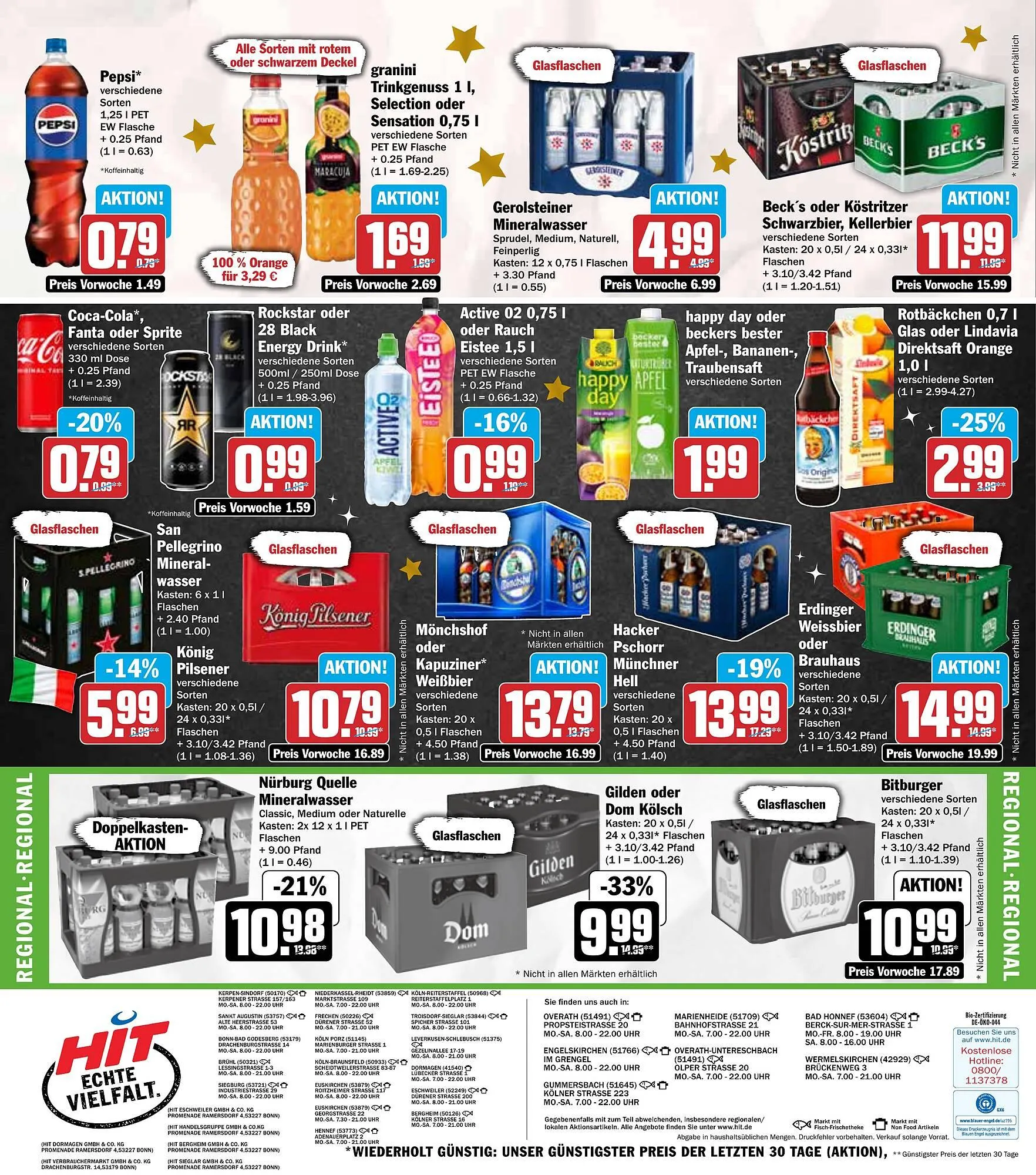 HIT Prospekt von 8. Dezember bis 13. Dezember 2025 - Prospekt seite 23