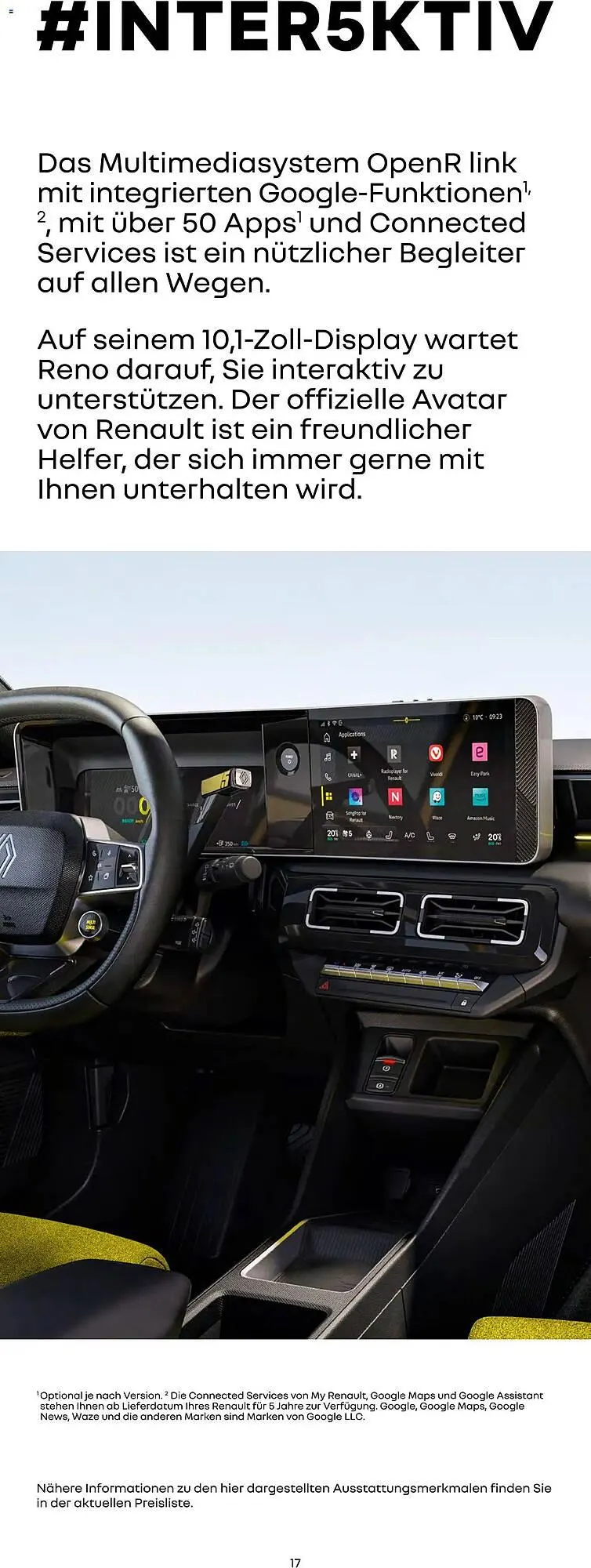 Renault Prospekt von 17. Januar bis 16. Januar 2026 - Prospekt seite 17