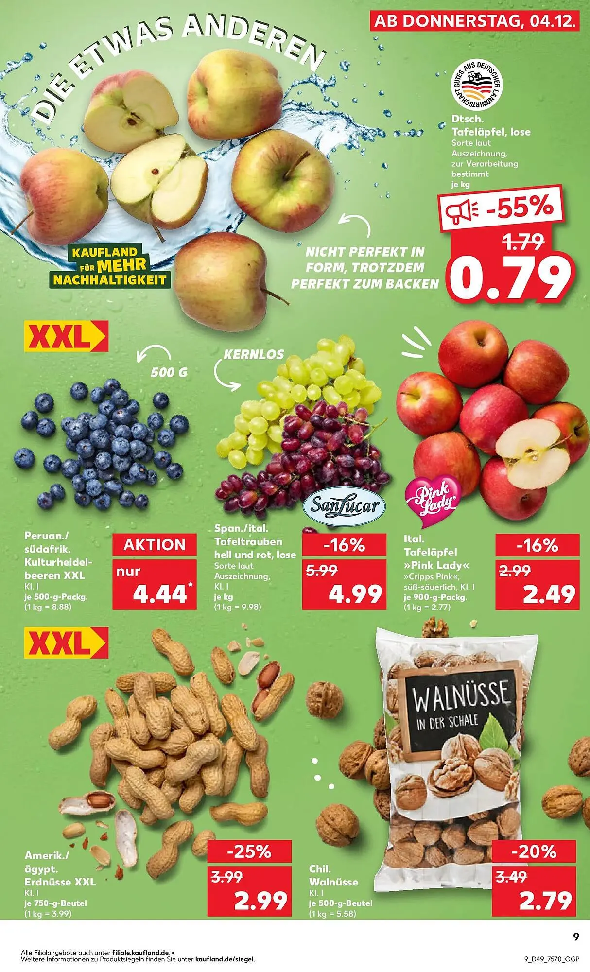 Kaufland Prospekt von 7. Dezember bis 10. Dezember 2025 - Prospekt seite 9