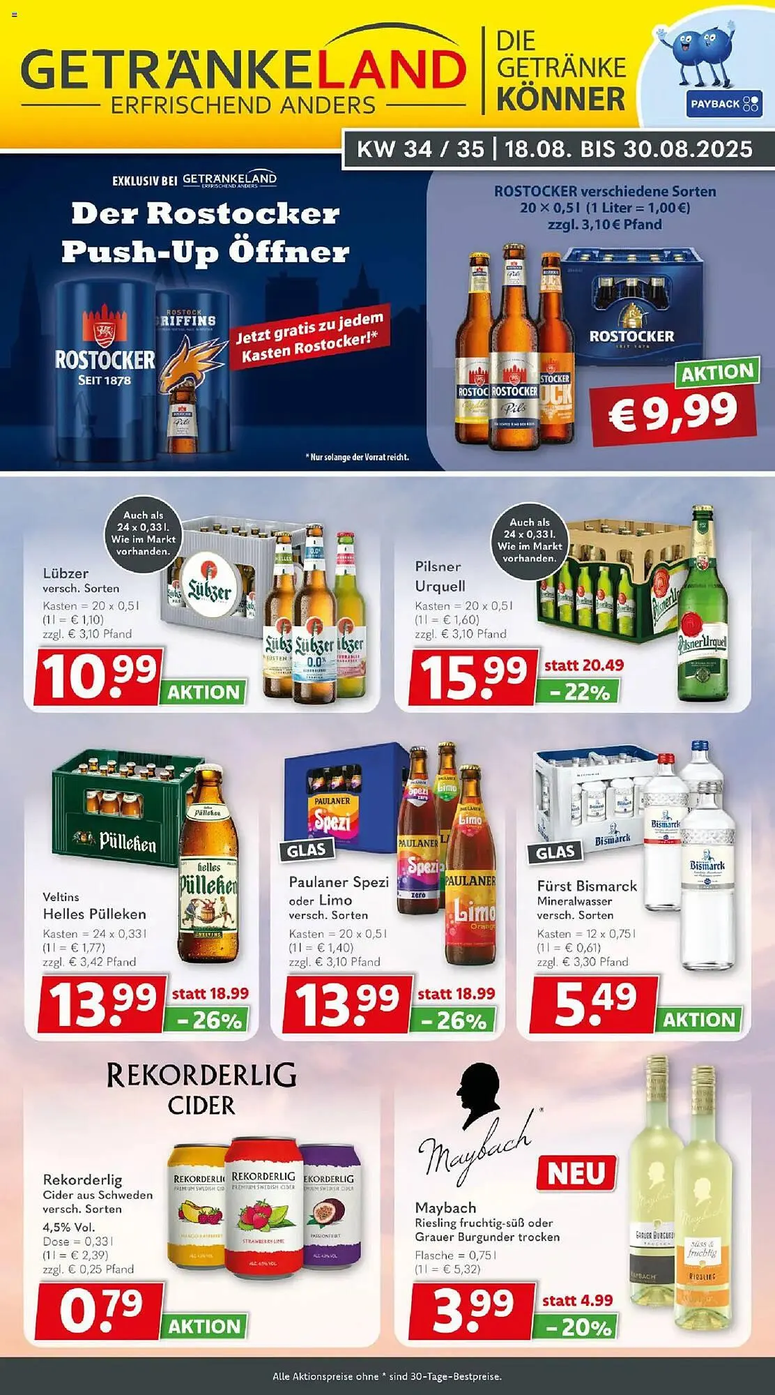 Getränkeland Prospekt - 1