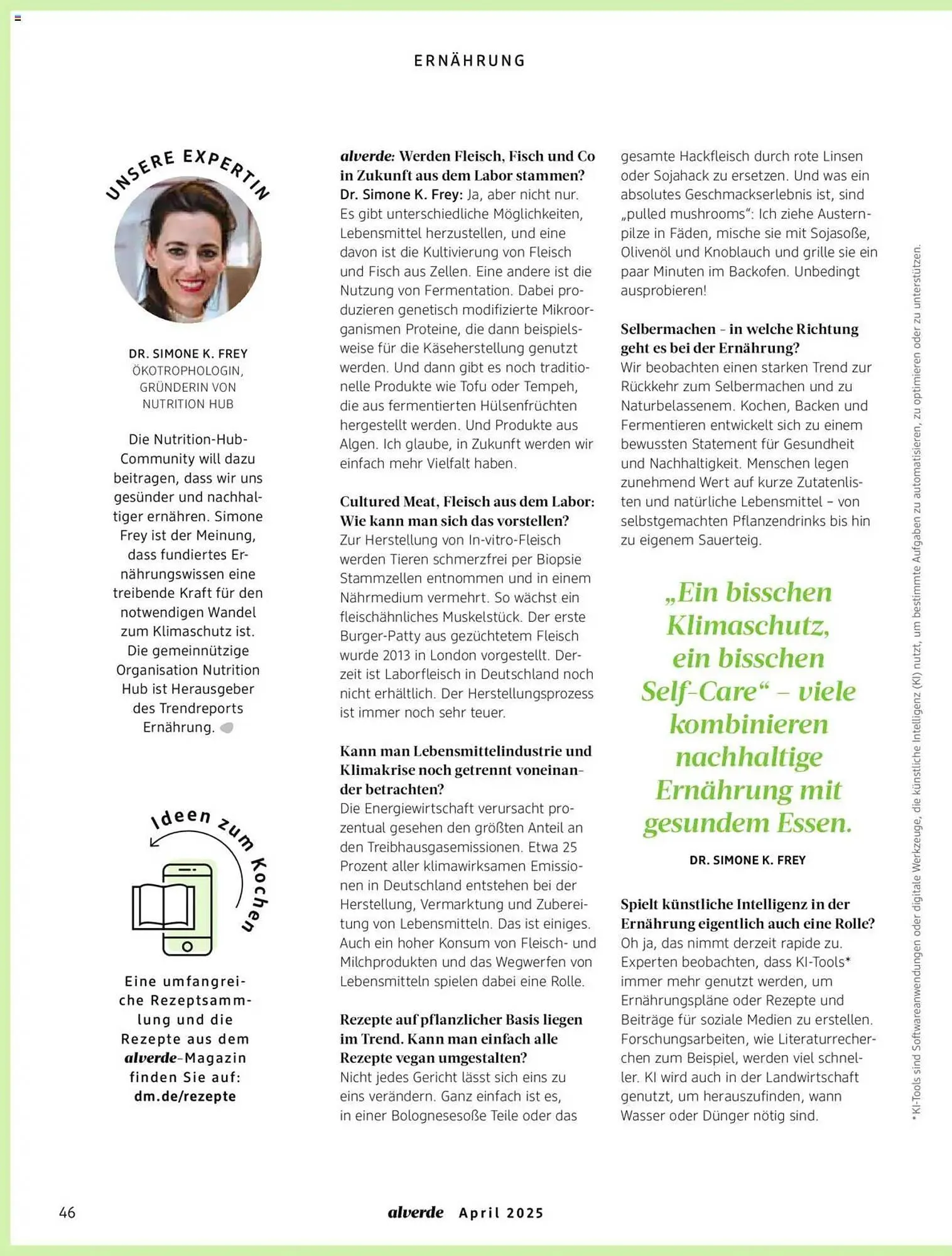 dm drogerie Prospekt von 1. April bis 30. April 2025 - Prospekt seite 46