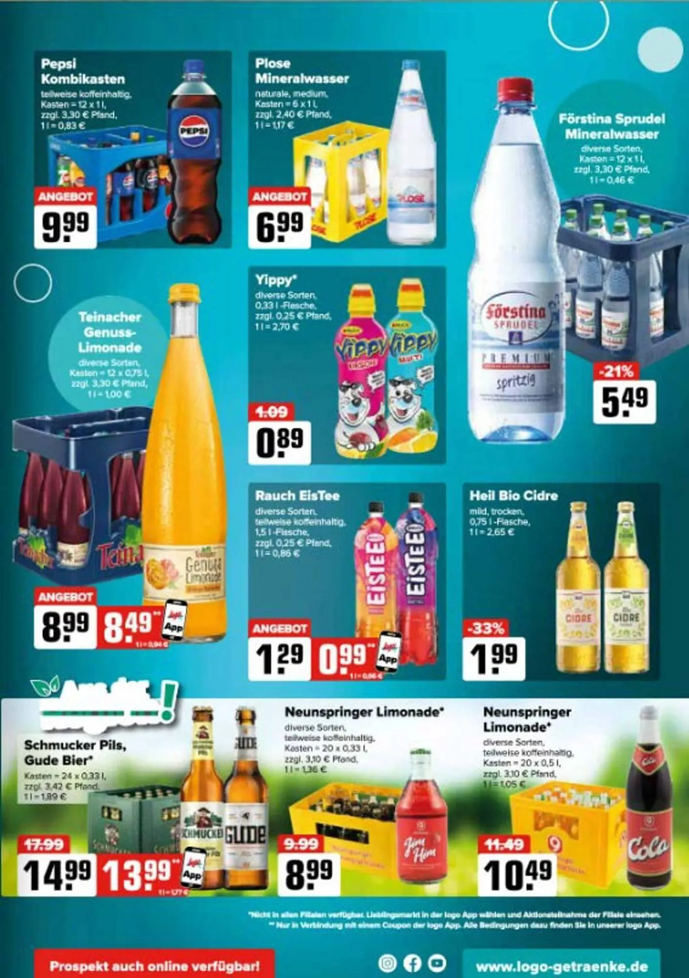 Logo Getränkemarkt Prospekt von 22. Juli bis 26. Juli 2025 - Prospekt seite 3