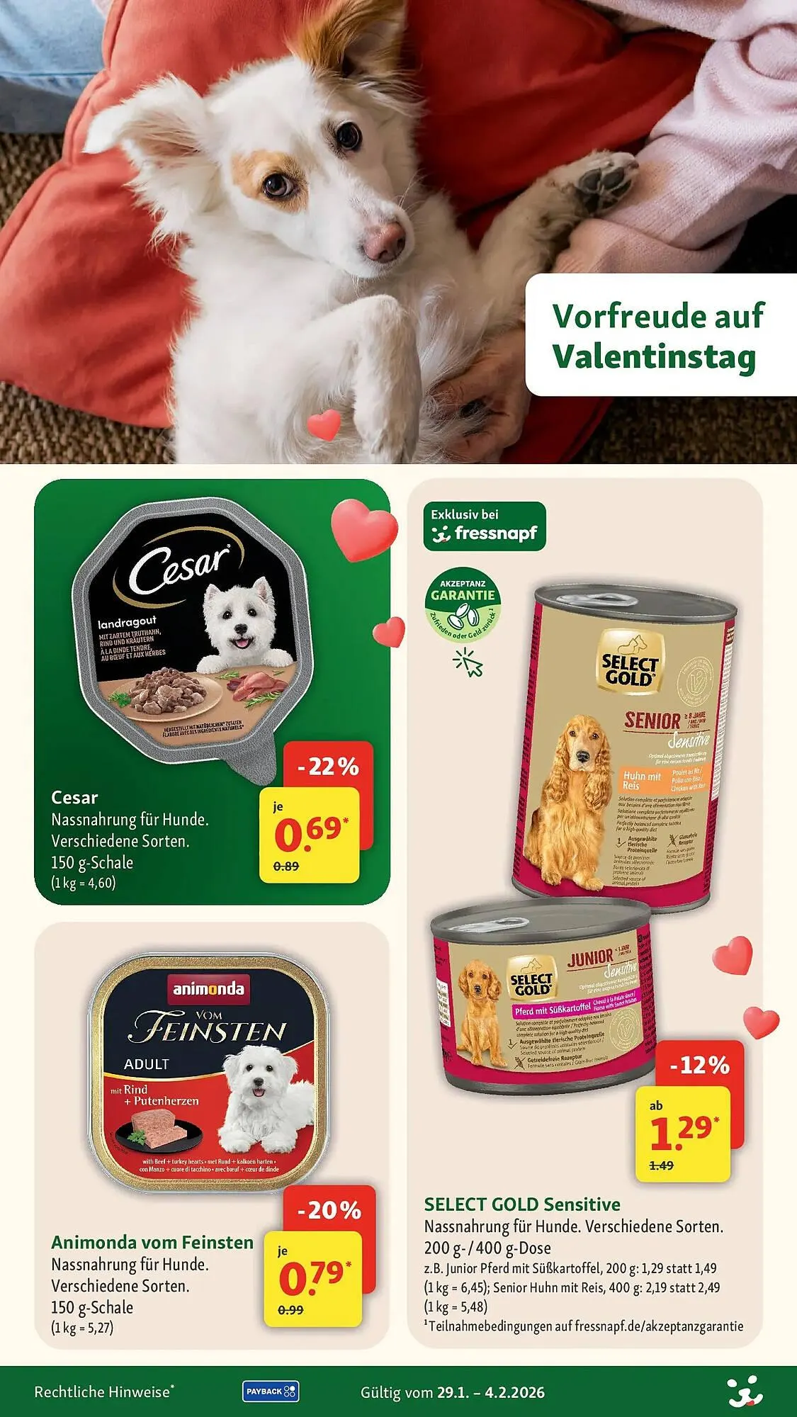 Fressnapf Prospekt von 28. Januar bis 4. Februar 2026 - Prospekt seite 4