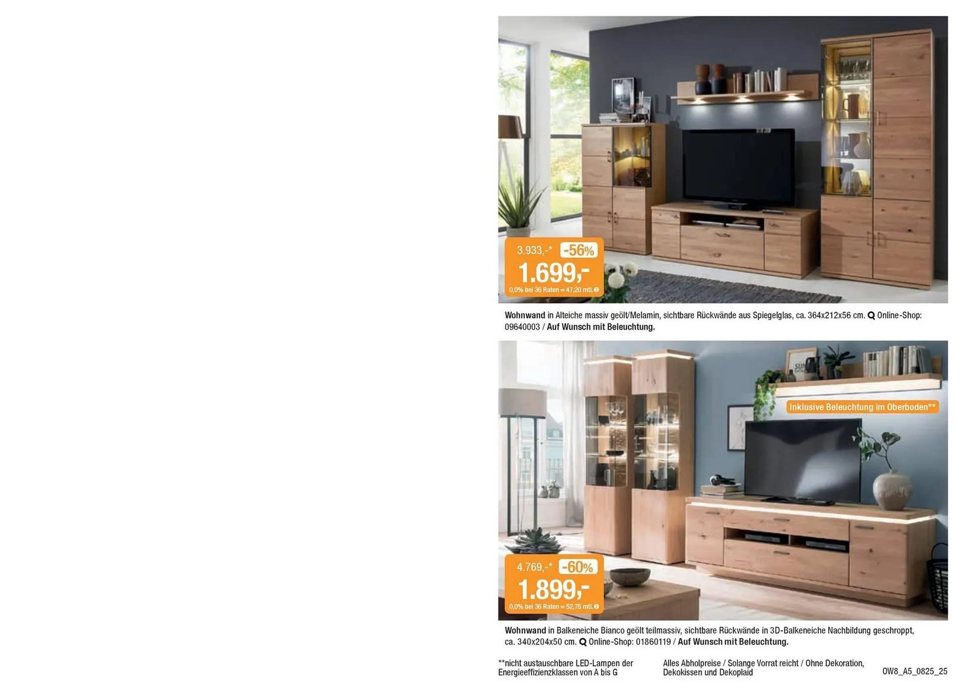 Opti Wohnwelt Prospekt von 25. Juli bis 23. August 2025 - Prospekt seite 25