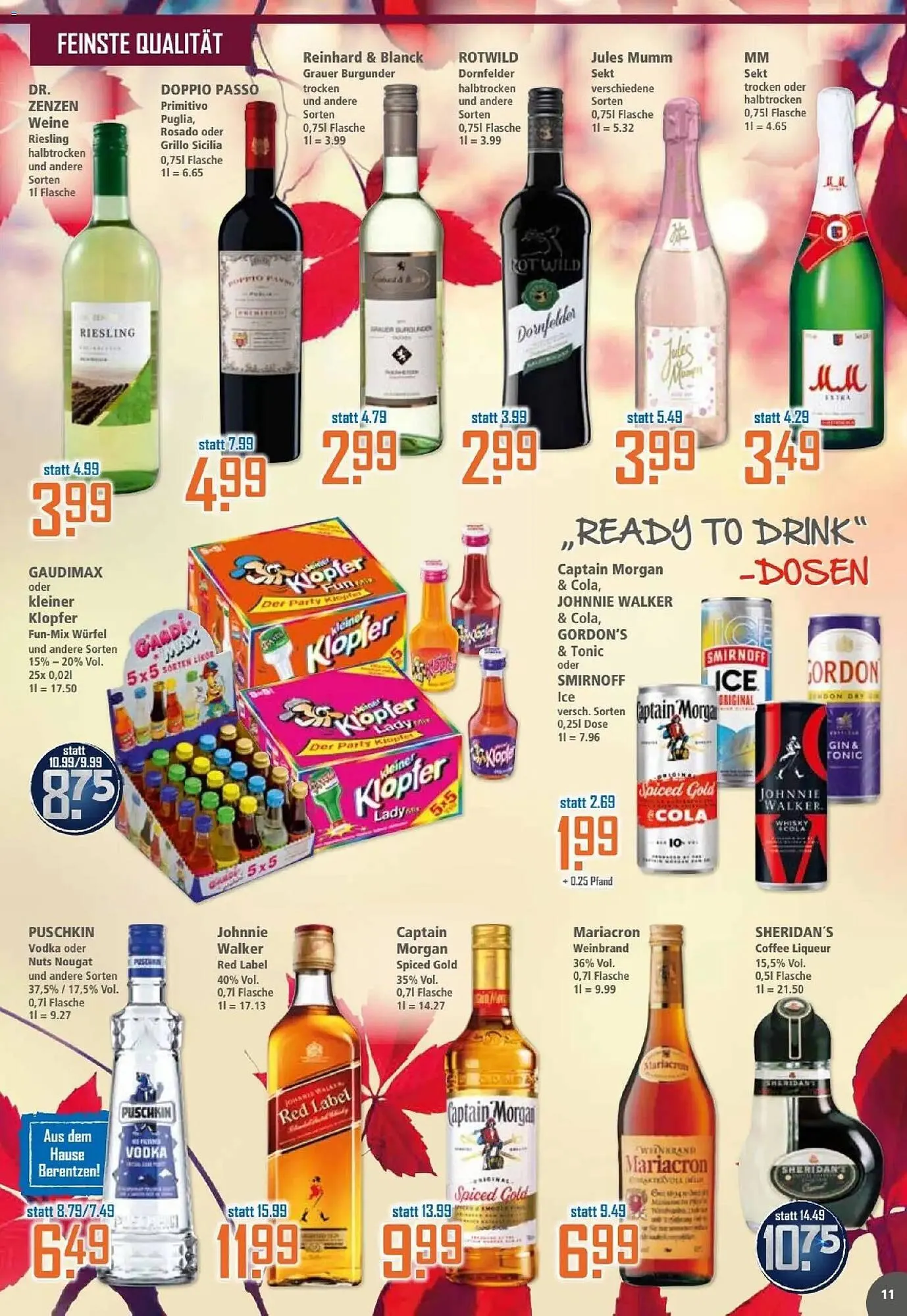 Klaas und Kock Prospekt von 10. November bis 15. November 2025 - Prospekt seite 11