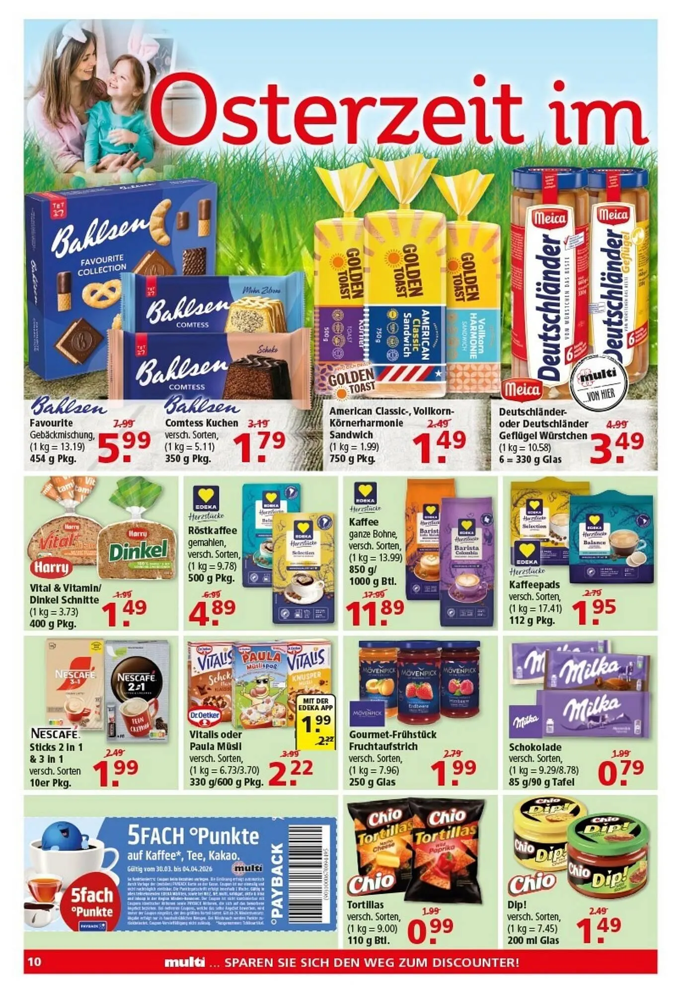 Multi Markt Prospekt von 30. März bis 4. April 2026 - Prospekt seite 10