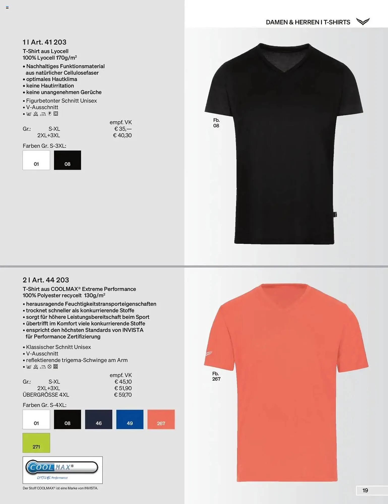 Trigema Prospekt von 17. Februar bis 17. August 2025 - Prospekt seite 19