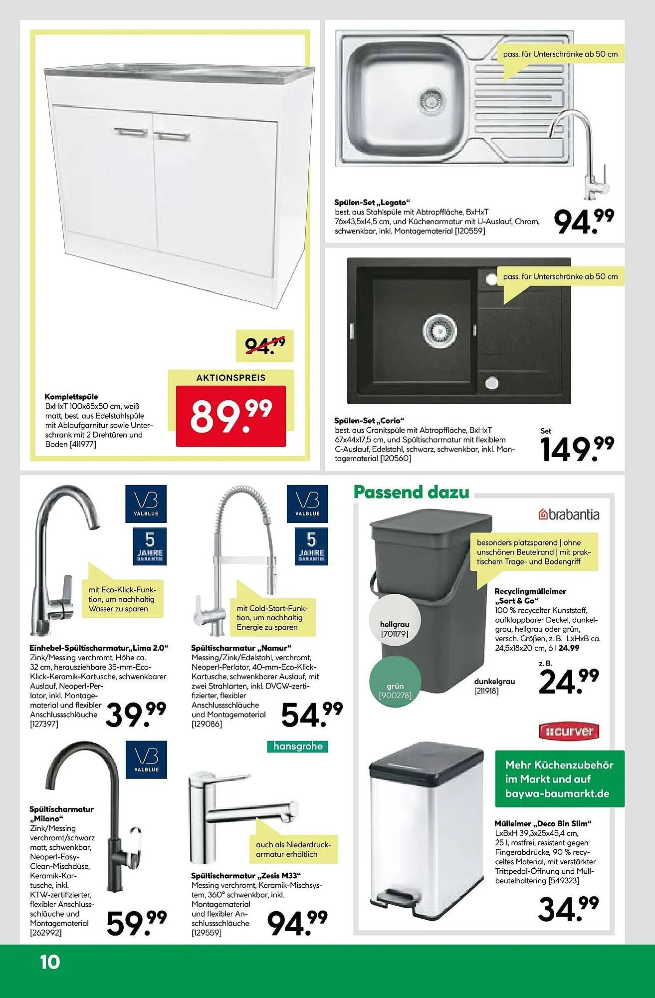 BayWa Prospekt von 16. Juni bis 21. Juni 2025 - Prospekt seite 10