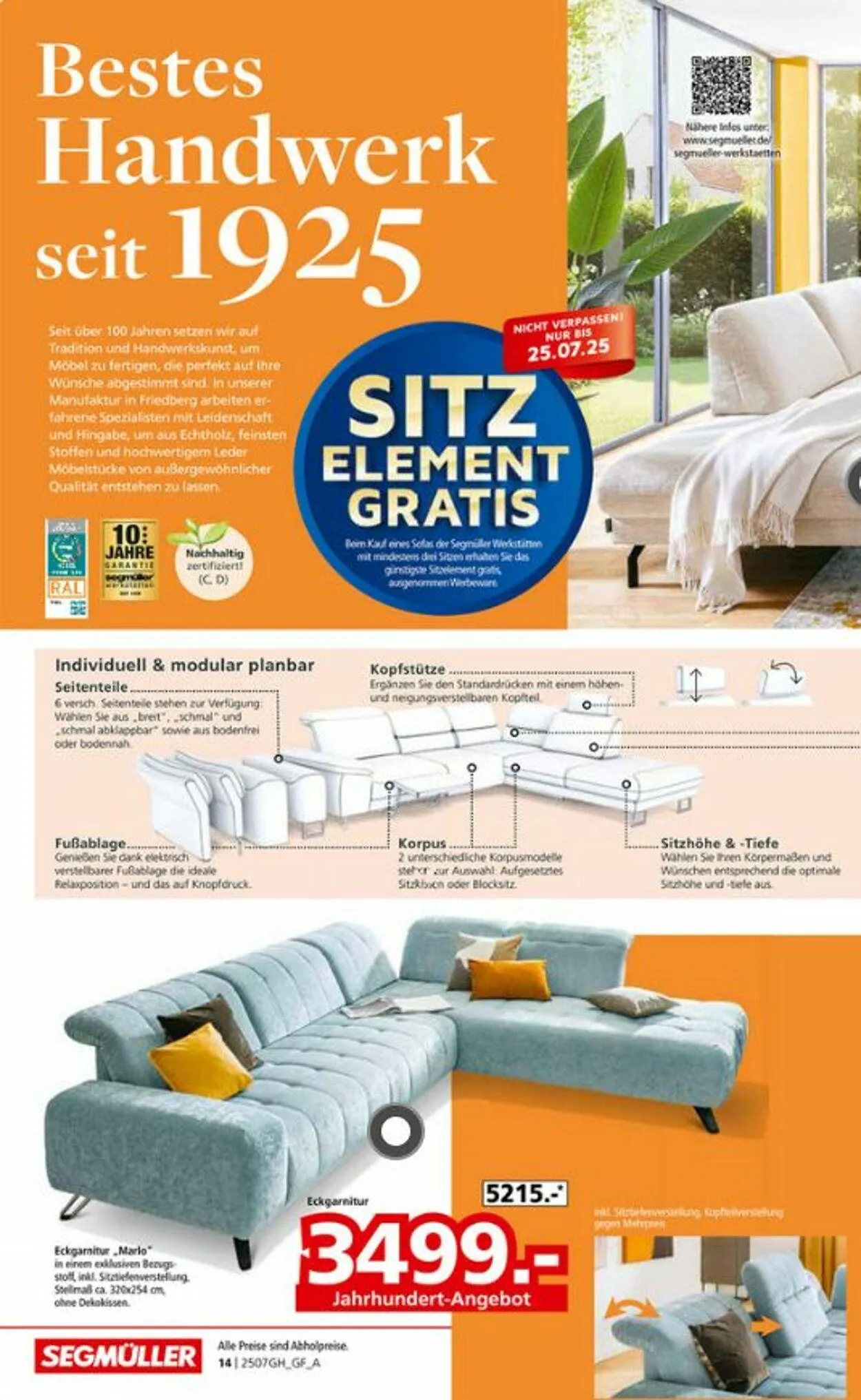 SEGMÜLLER von 19. Juli bis 2. August 2025 - Prospekt seite 24