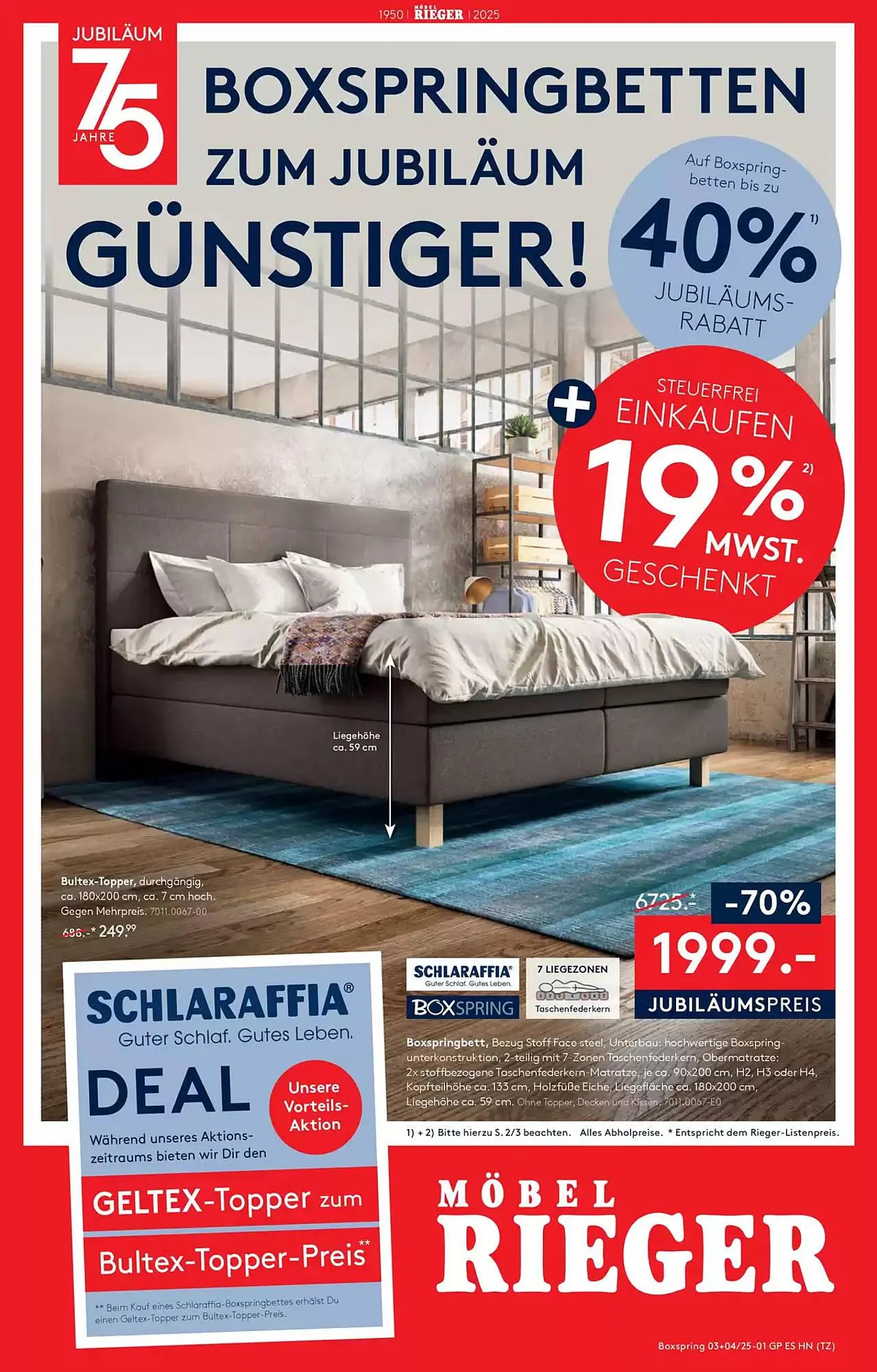 Möbel Rieger Prospekt von 16. Januar bis 23. Januar 2025 - Prospekt seite 21