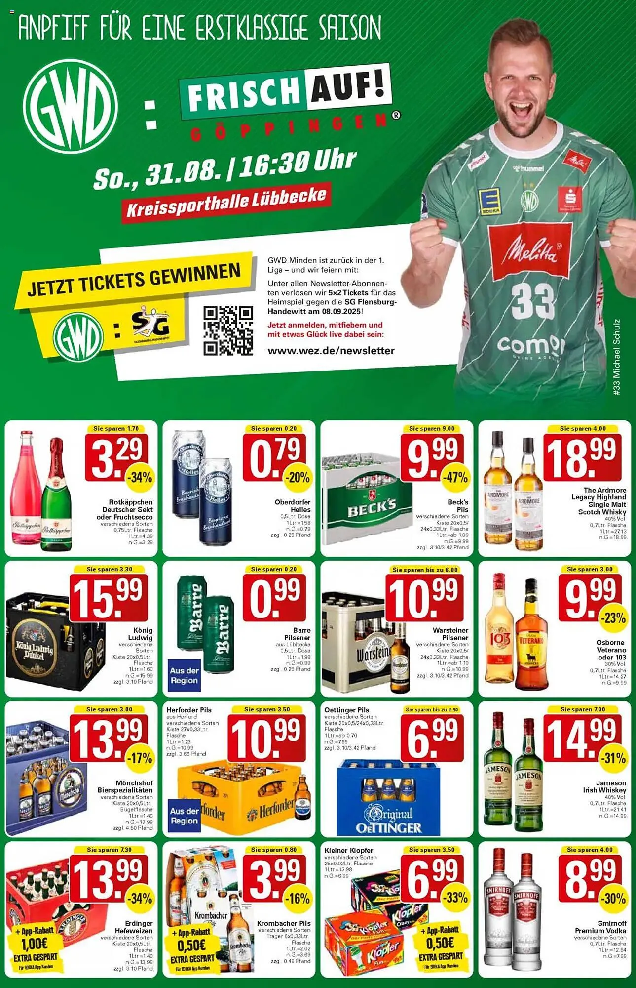 WEZ Prospekt von 25. August bis 30. August 2025 - Prospekt seite 13
