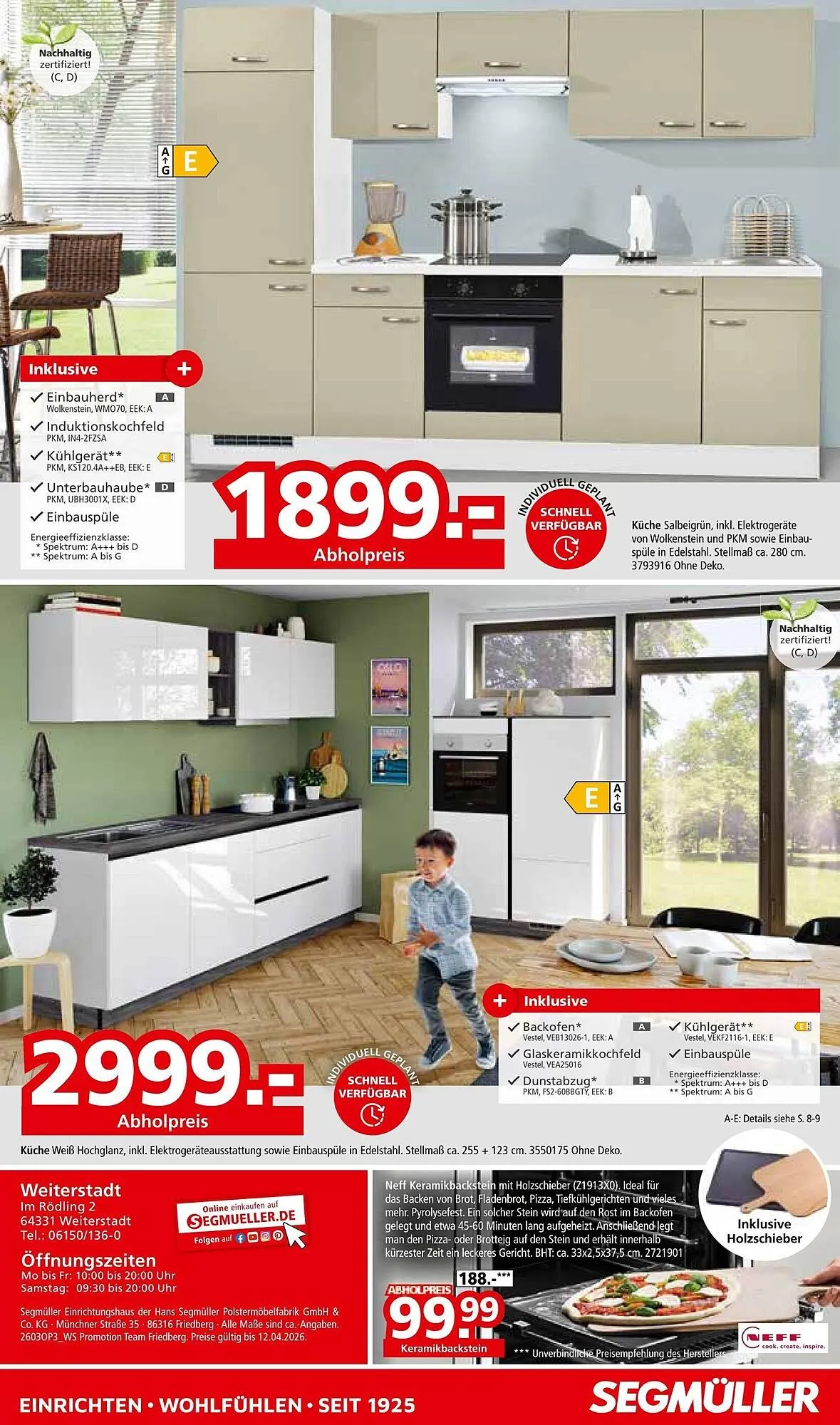 Segmüller Prospekt von 16. Februar bis 12. April 2026 - Prospekt seite 30