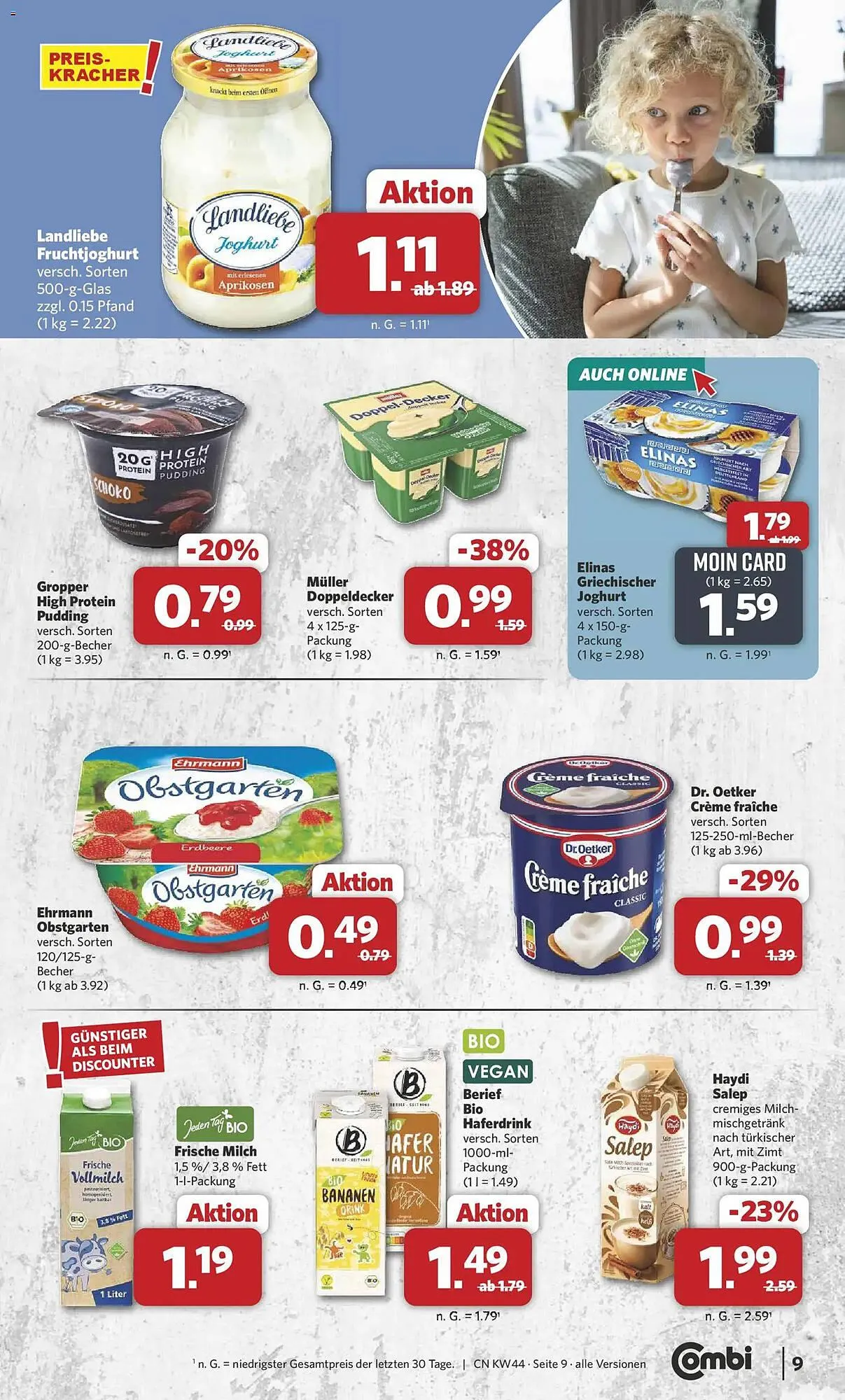 Combi Prospekt von 27. Oktober bis 1. November 2025 - Prospekt seite 9