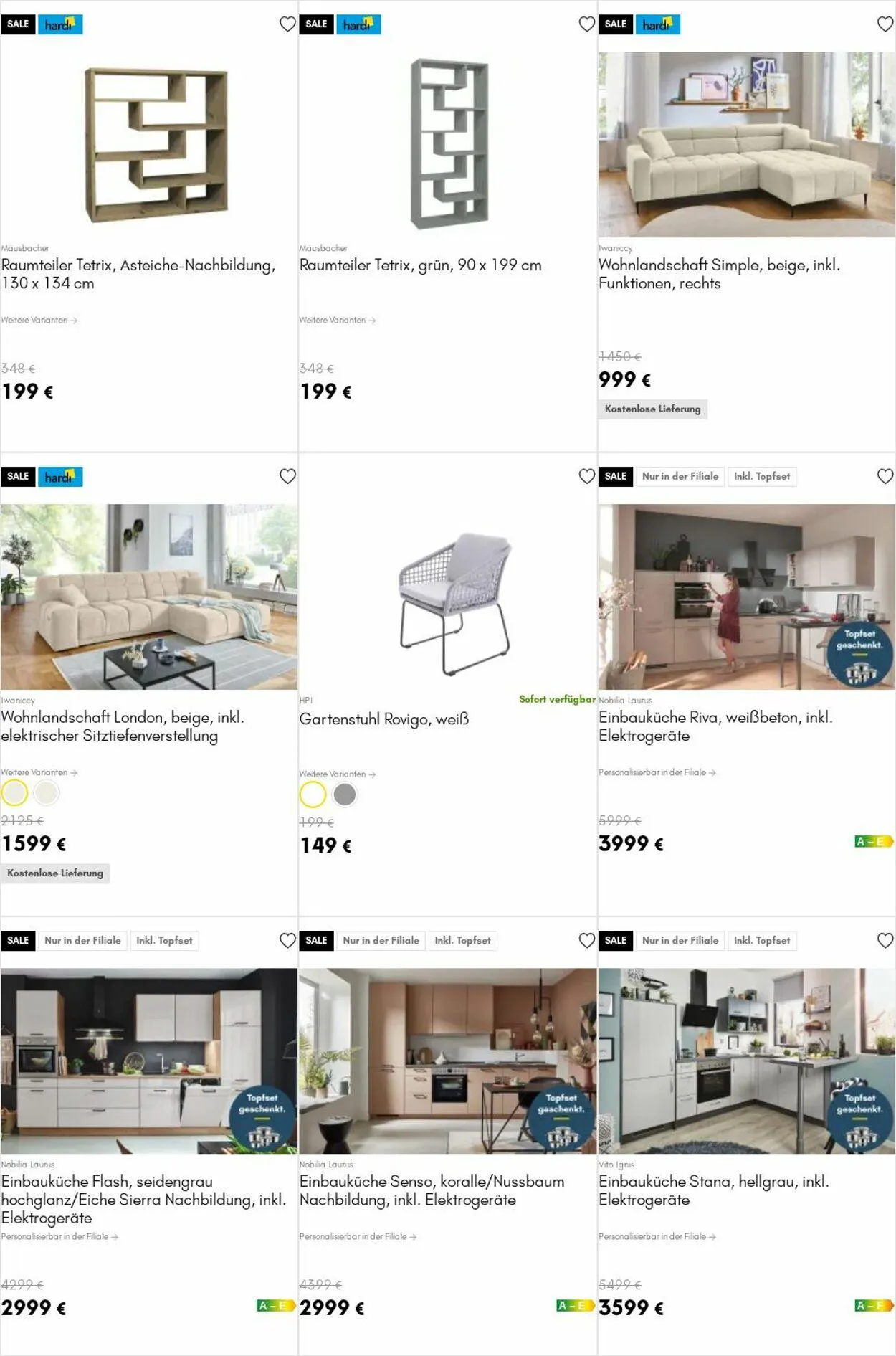 HARDECK Aktueller Prospekt von 25. August bis 3. September 2025 - Prospekt seite 14