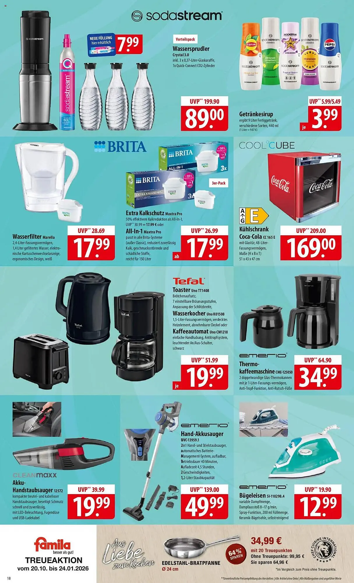 Famila Nord Ost Prospekt von 3. November bis 8. November 2025 - Prospekt seite 18