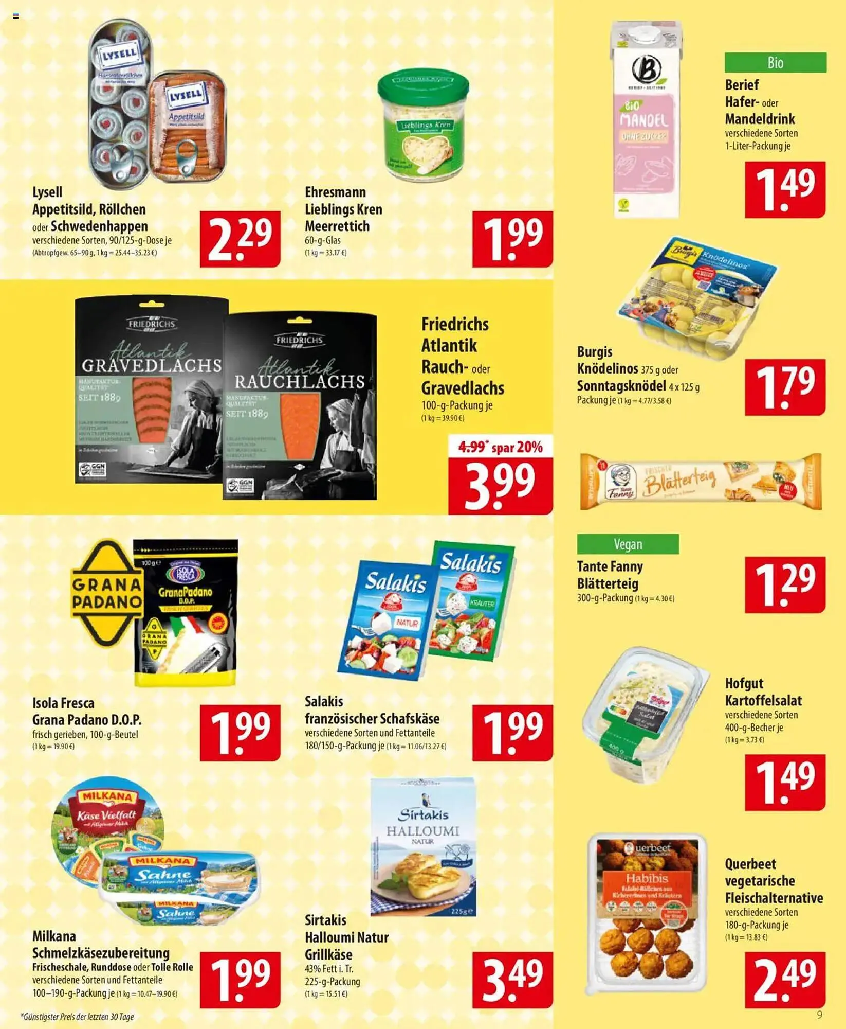 Famila Nord Ost Prospekt von 2. Juni bis 7. Juni 2025 - Prospekt seite 9