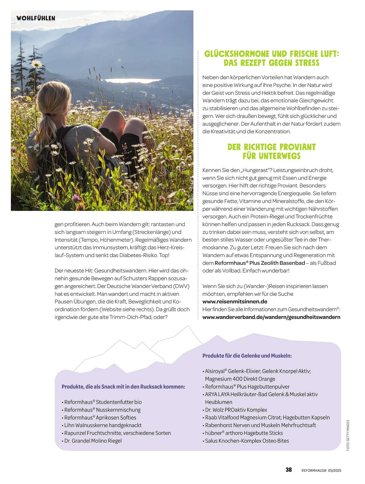 Reformhaus Prospekt von 1. Mai bis 31. Mai 2025 - Prospekt seite 38