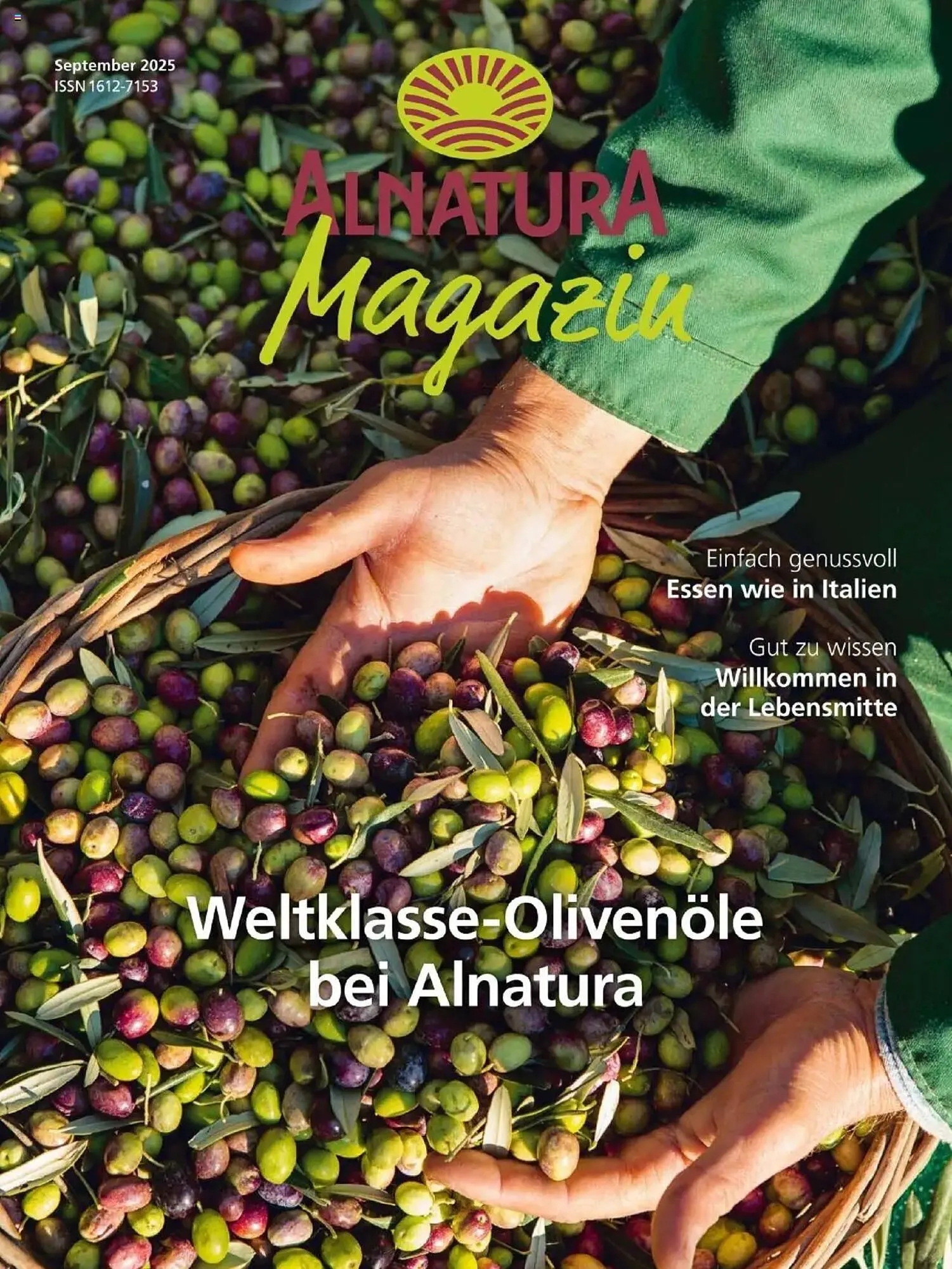 Alnatura Prospekt von 1. September bis 30. September 2025 - Prospekt seite 1