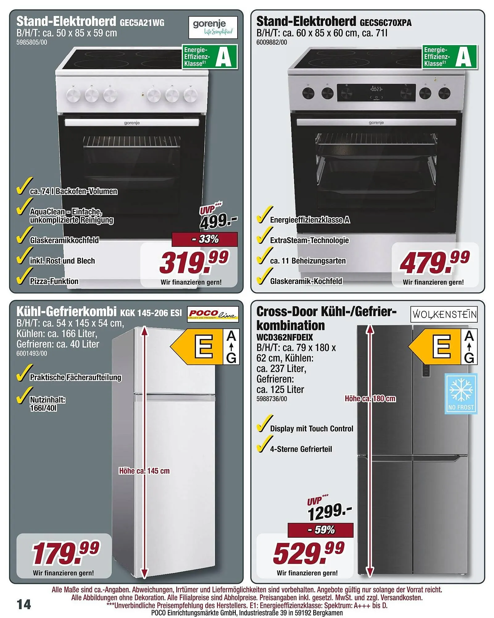 Poco Prospekt von 20. April bis 3. Mai 2025 - Prospekt seite 14