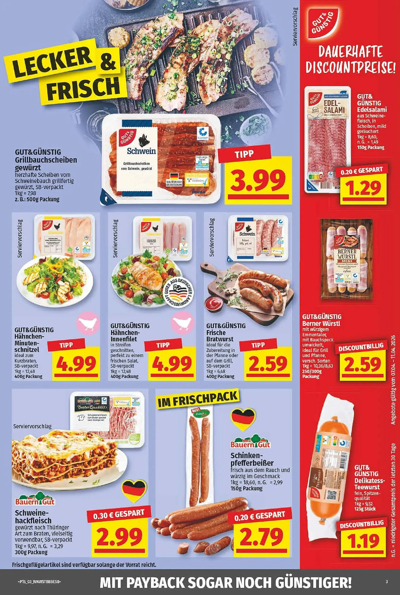 NP Discount Prospekt von 6. April bis 11. April 2026 - Prospekt seite 3