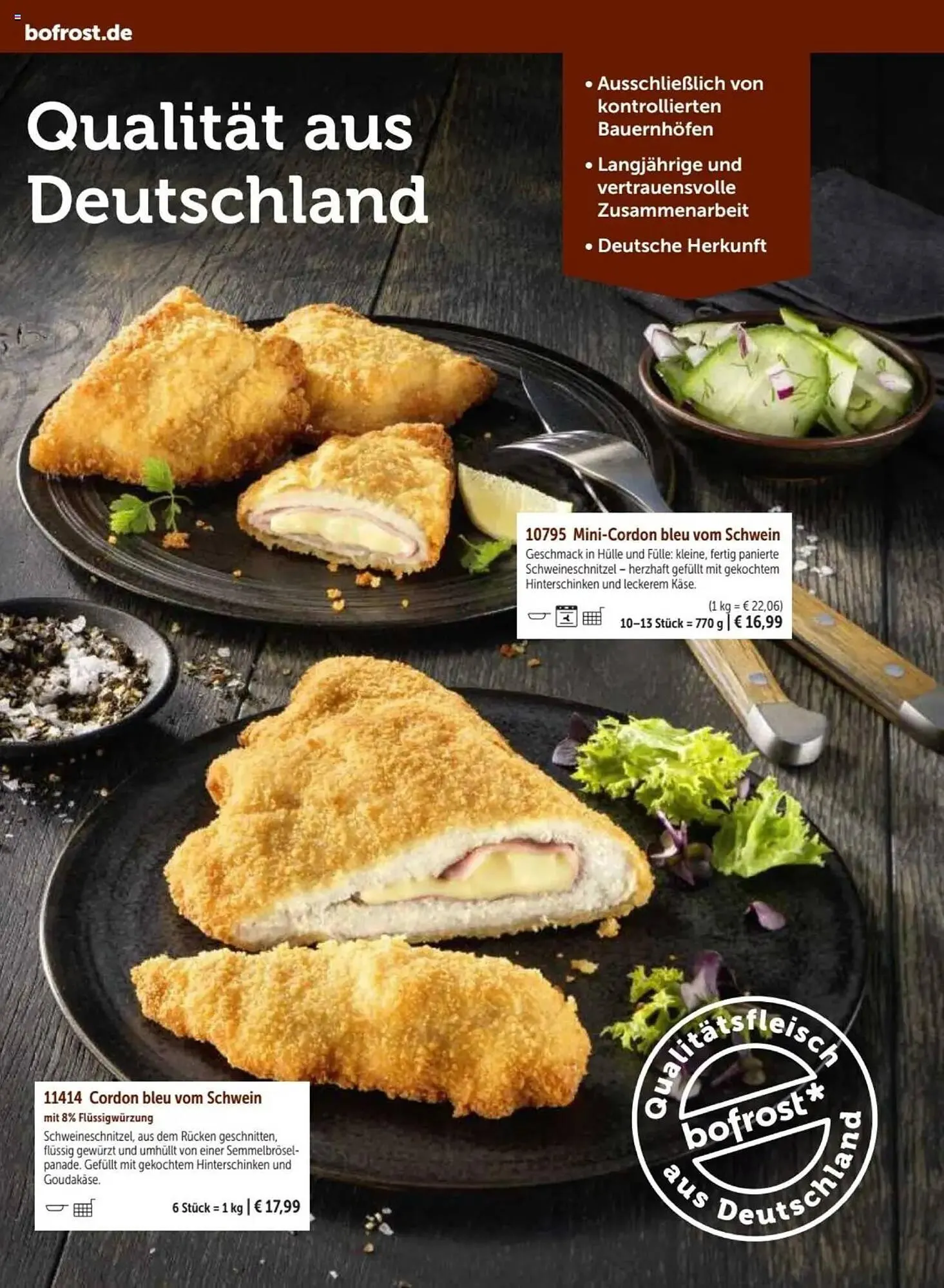 Bofrost Prospekt von 2. März bis 6. September 2025 - Prospekt seite 70