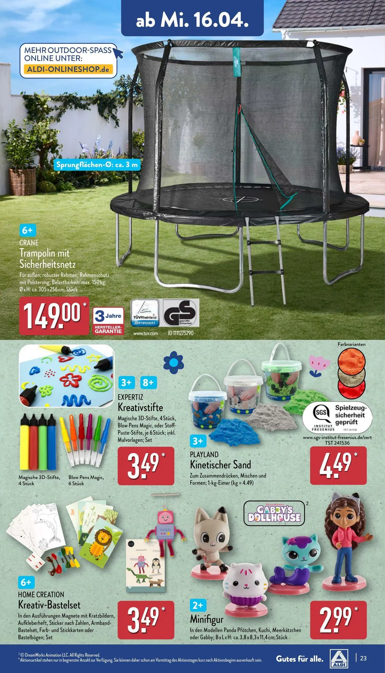 Aldi-Nord von 7. April bis 12. April 2025 - Prospekt seite 23