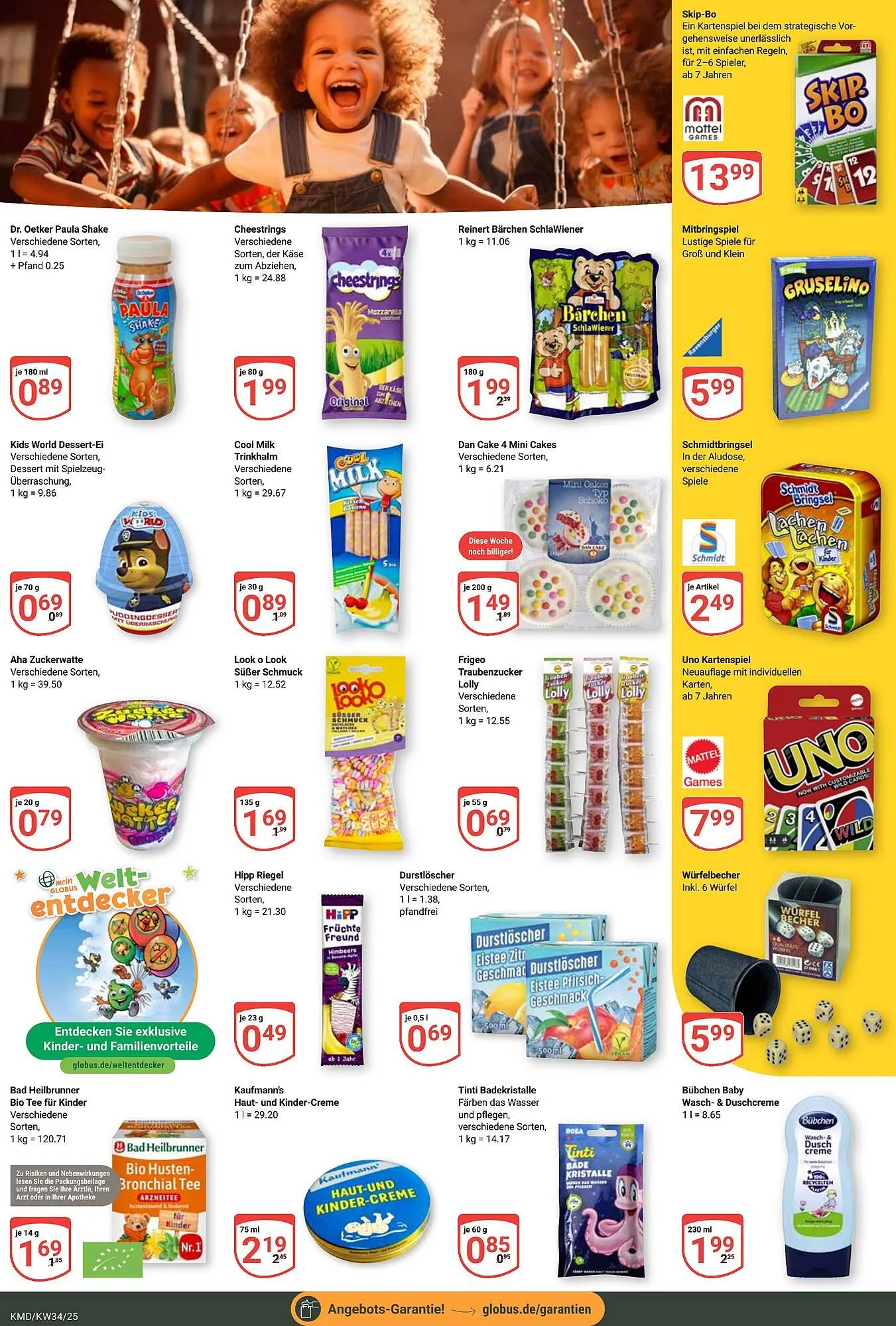 Globus Prospekt von 18. August bis 23. August 2025 - Prospekt seite 18