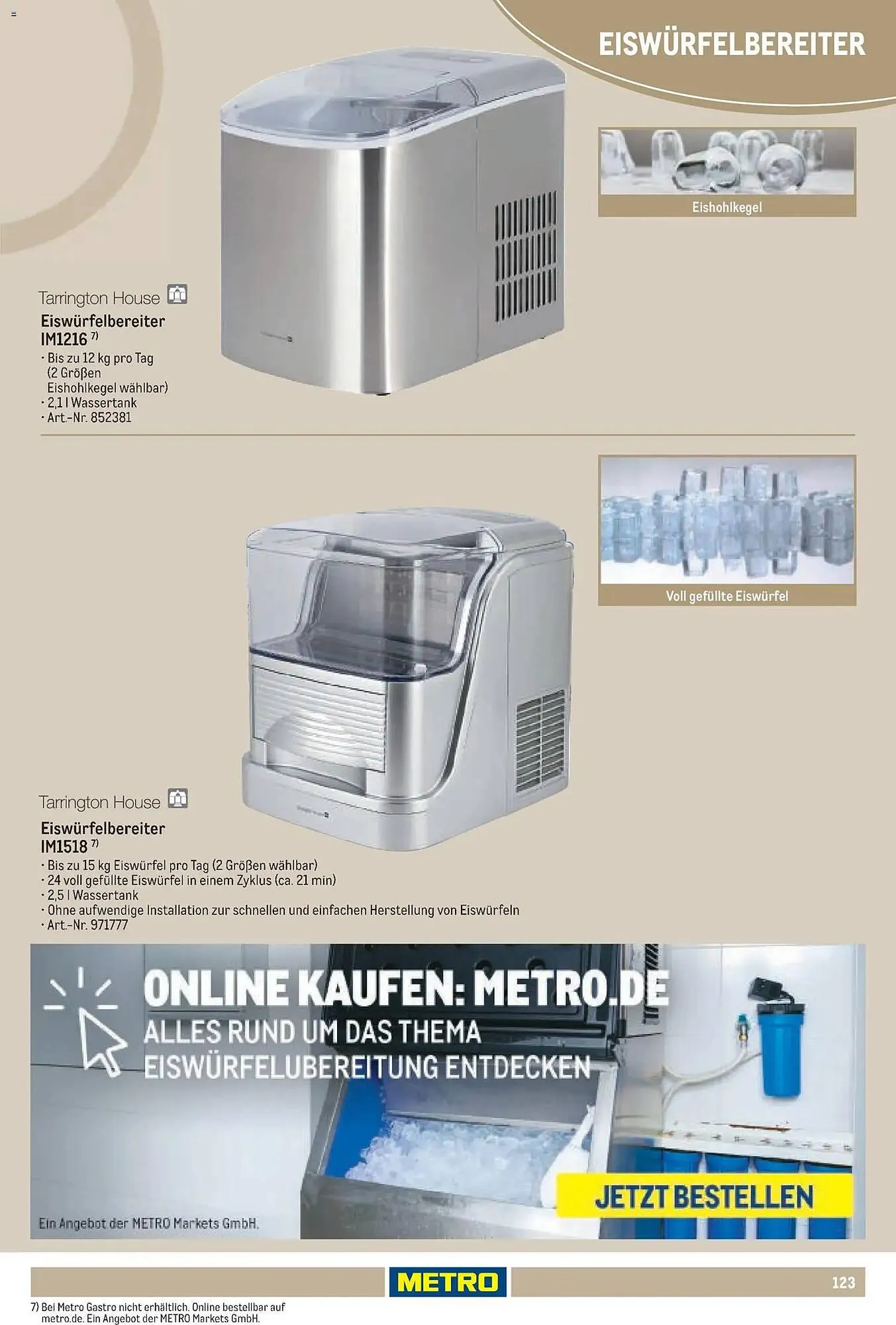 METRO Prospekt von 15. Juni bis 31. August 2026 - Prospekt seite 123