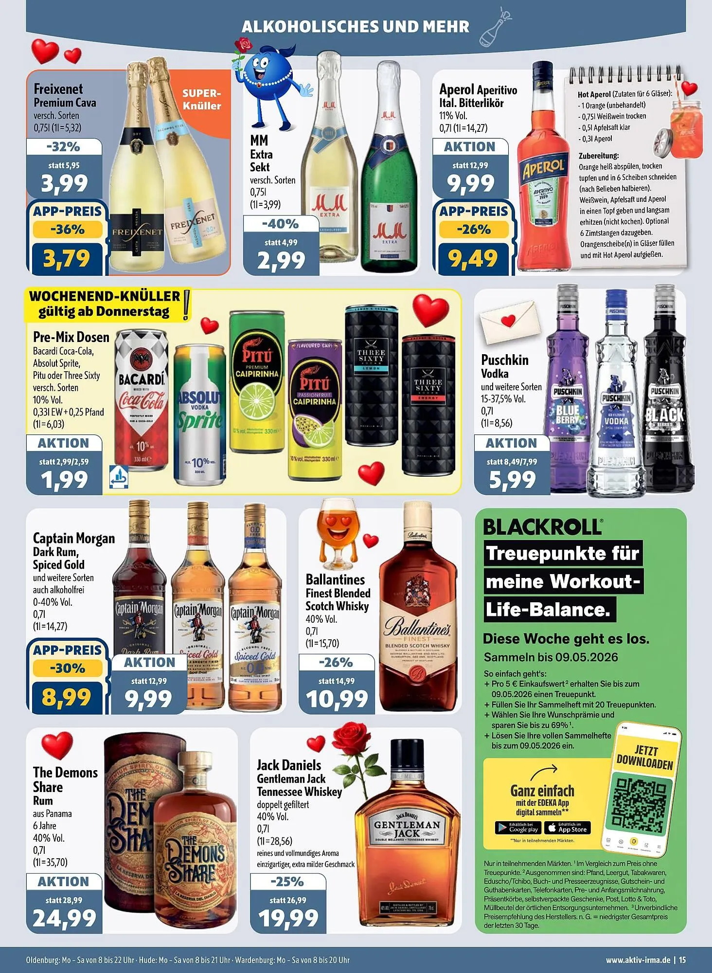 Aktiv Irma Prospekt von 9. Februar bis 14. Februar 2026 - Prospekt seite 15