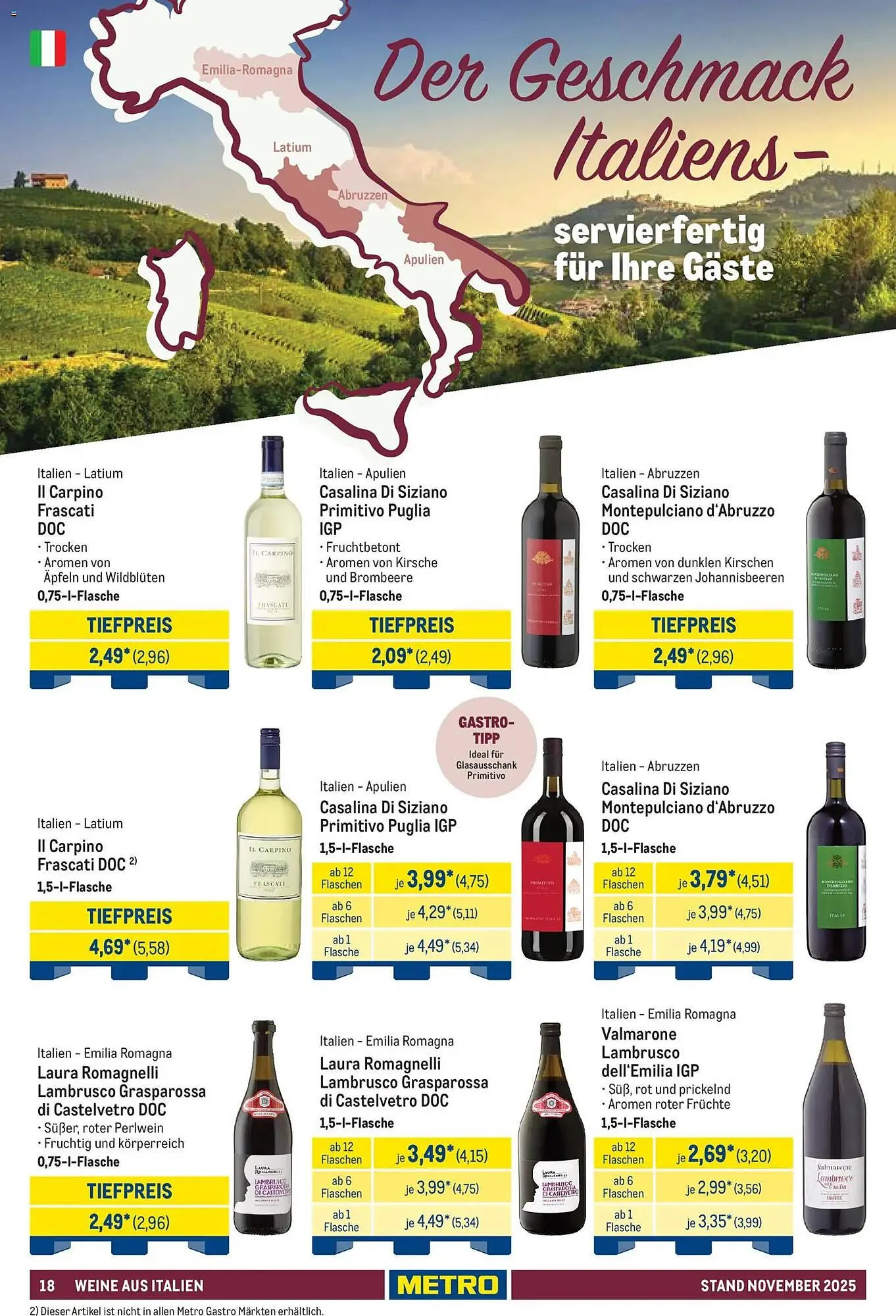 METRO Prospekt von 12. November bis 12. März 2026 - Prospekt seite 18