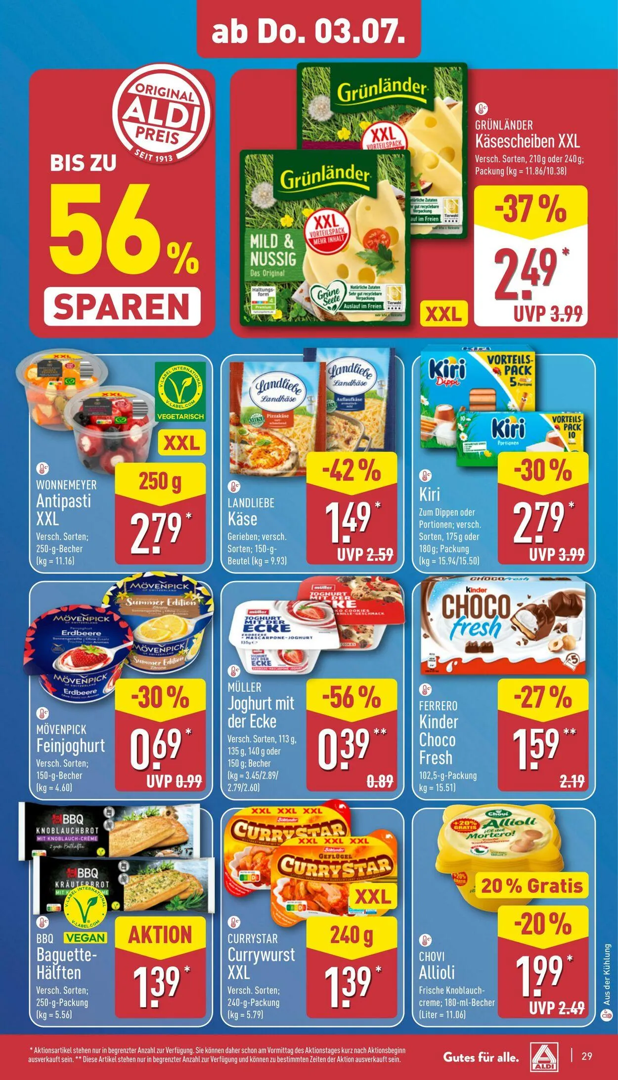 Aldi-Nord von 30. Juni bis 5. Juli 2025 - Prospekt seite 32