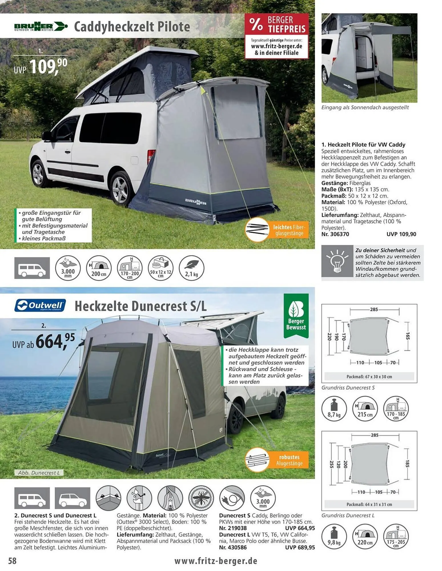 Fritz Berger Prospekt von 27. Mai bis 31. Dezember 2025 - Prospekt seite 58