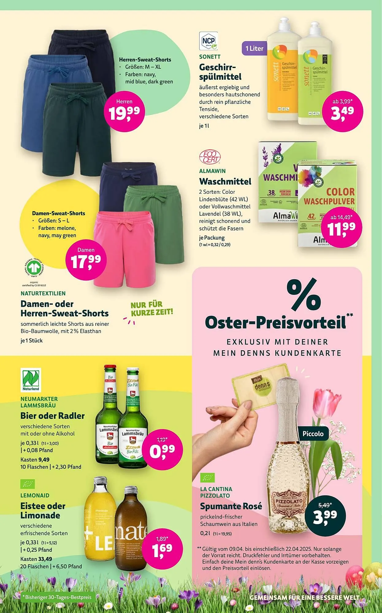 Aleco Biomarkt Prospekt von 9. April bis 22. April 2025 - Prospekt seite 15