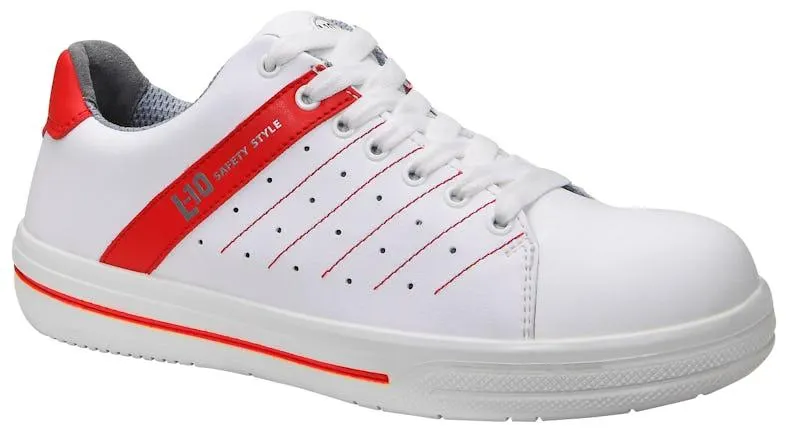 ELTEN Berufshalbschuh NORRIS white-red Low ESD O1 Größe 44