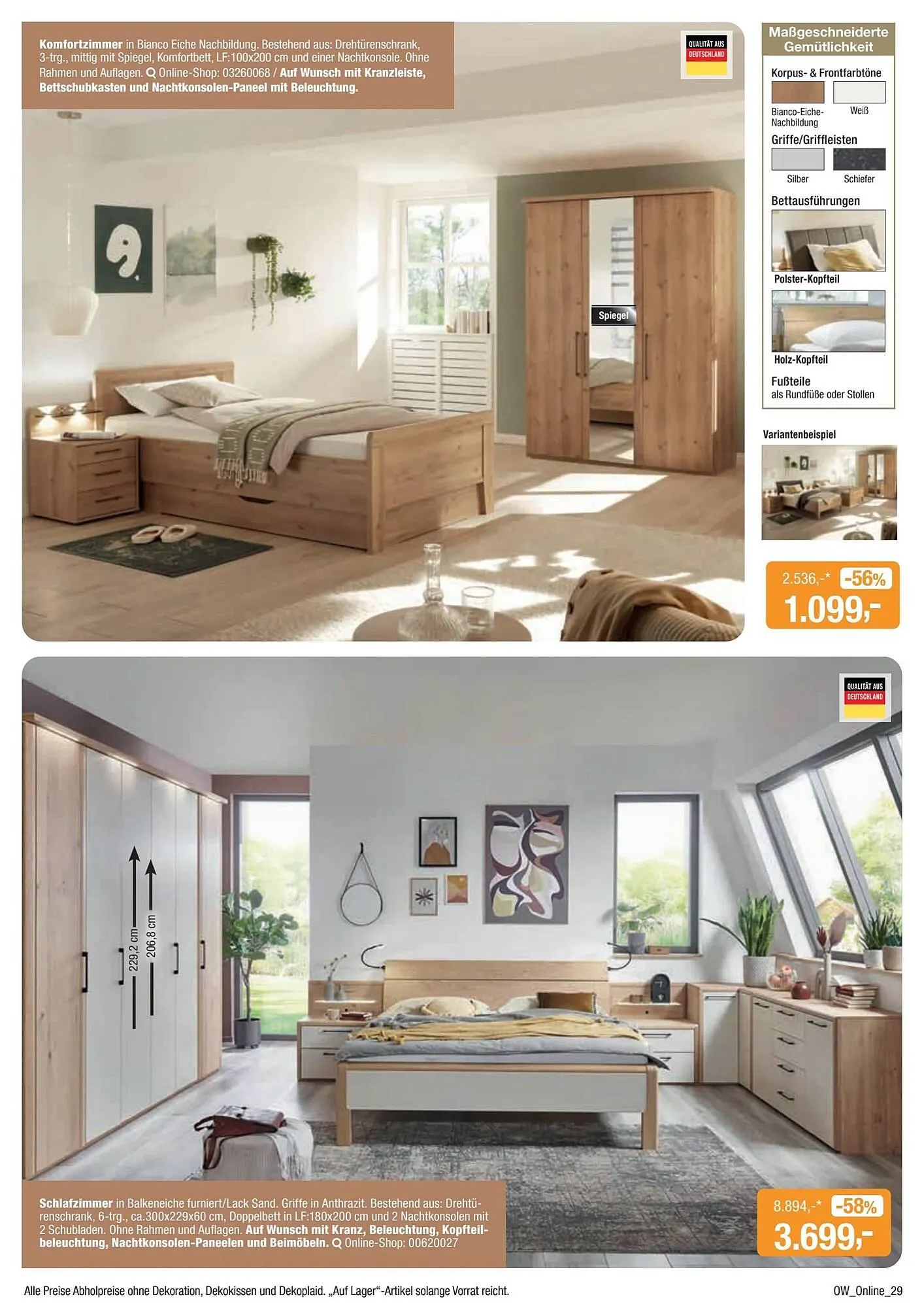 Opti Wohnwelt Prospekt von 9. Dezember bis 19. Dezember 2026 - Prospekt seite 29