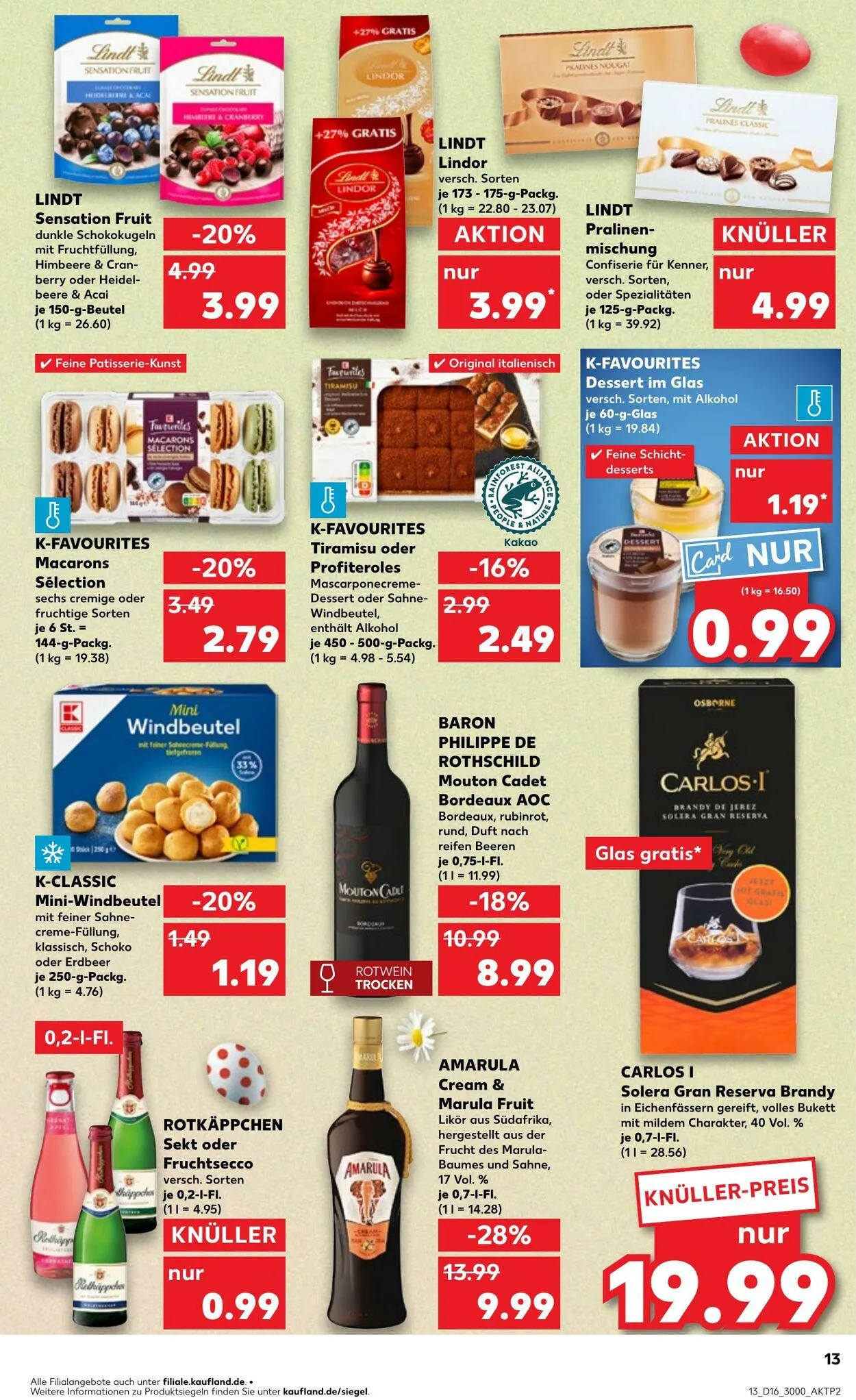 Kaufland - Bergen von 17. April bis 23. April 2025 - Prospekt seite 13