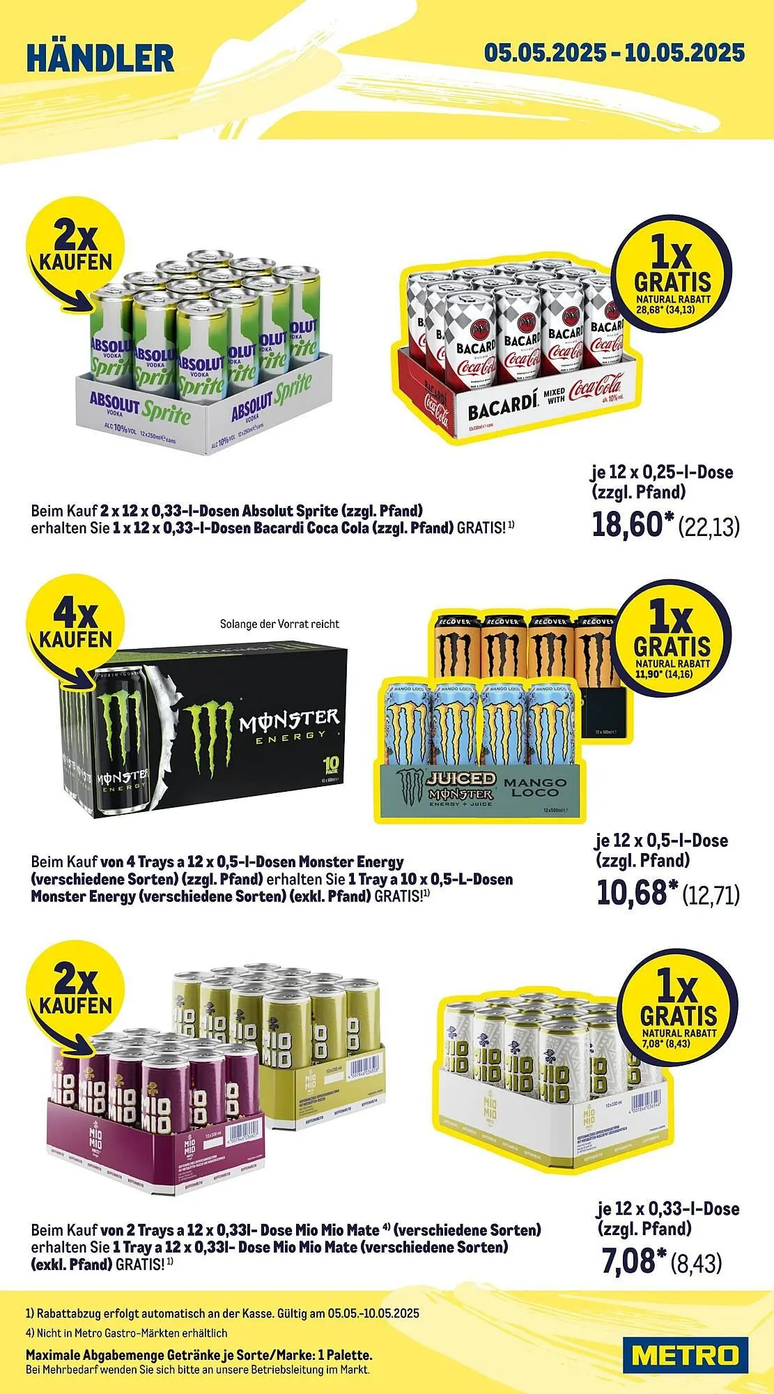 METRO Prospekt von 5. Mai bis 11. Mai 2025 - Prospekt seite 4