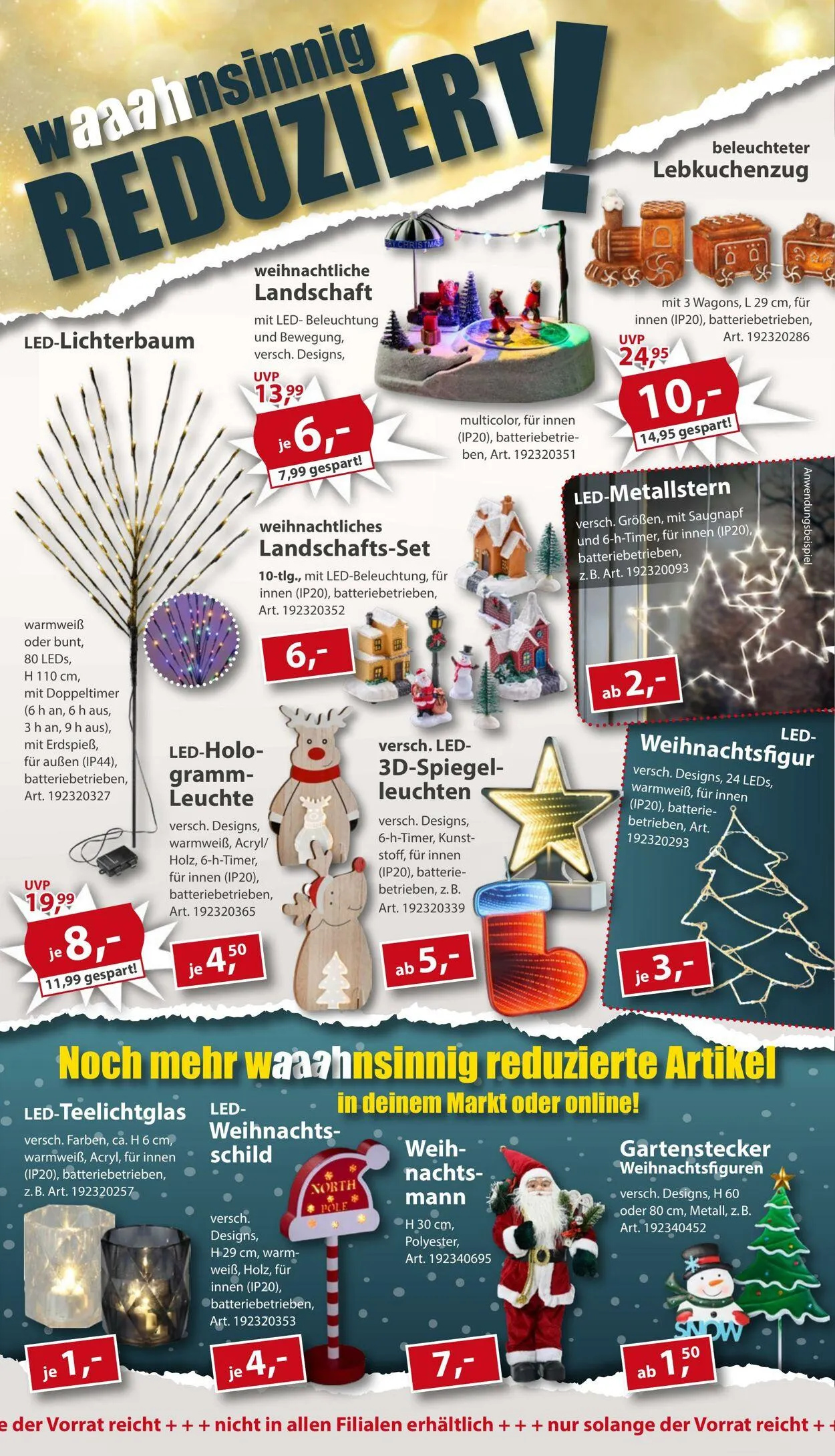 Sonderpreis Baumarkt Aktueller Prospekt von 6. Dezember bis 25. Dezember 2025 - Prospekt seite 12