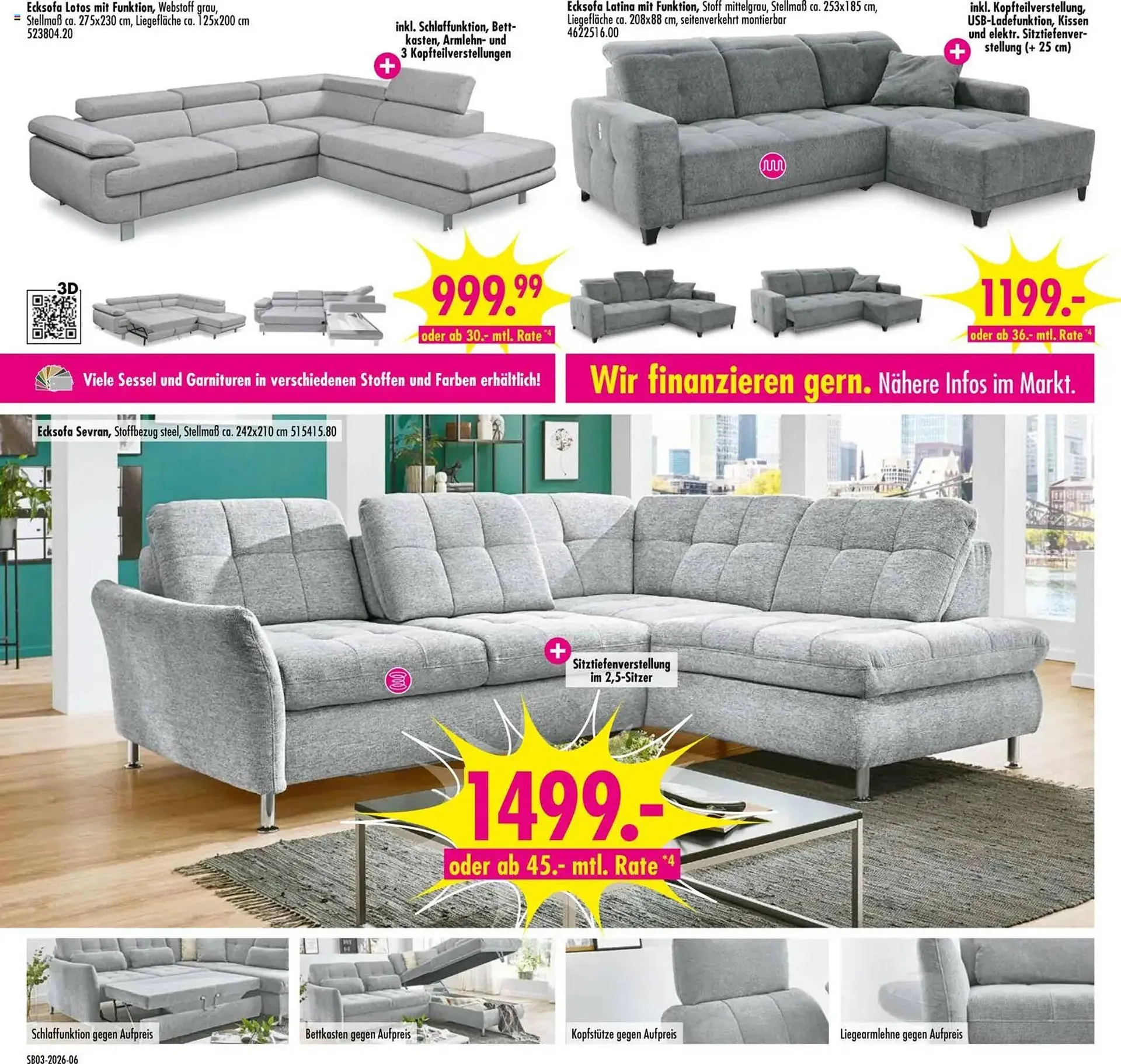 Möbel Boss Prospekt von 10. Januar bis 16. Februar 2026 - Prospekt seite 6