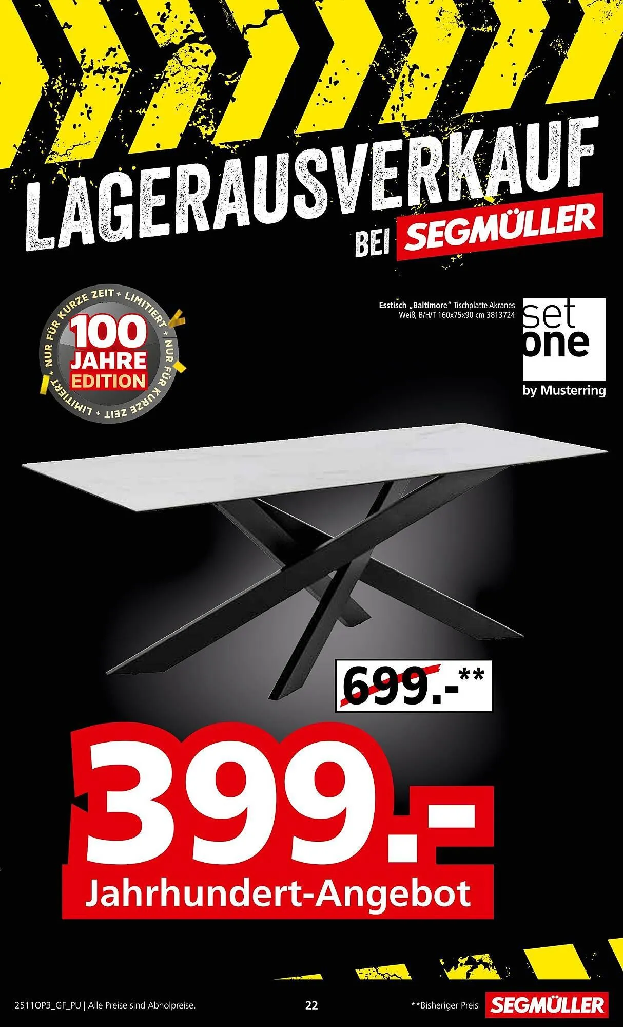 Segmüller Prospekt von 22. November bis 14. Dezember 2025 - Prospekt seite 22