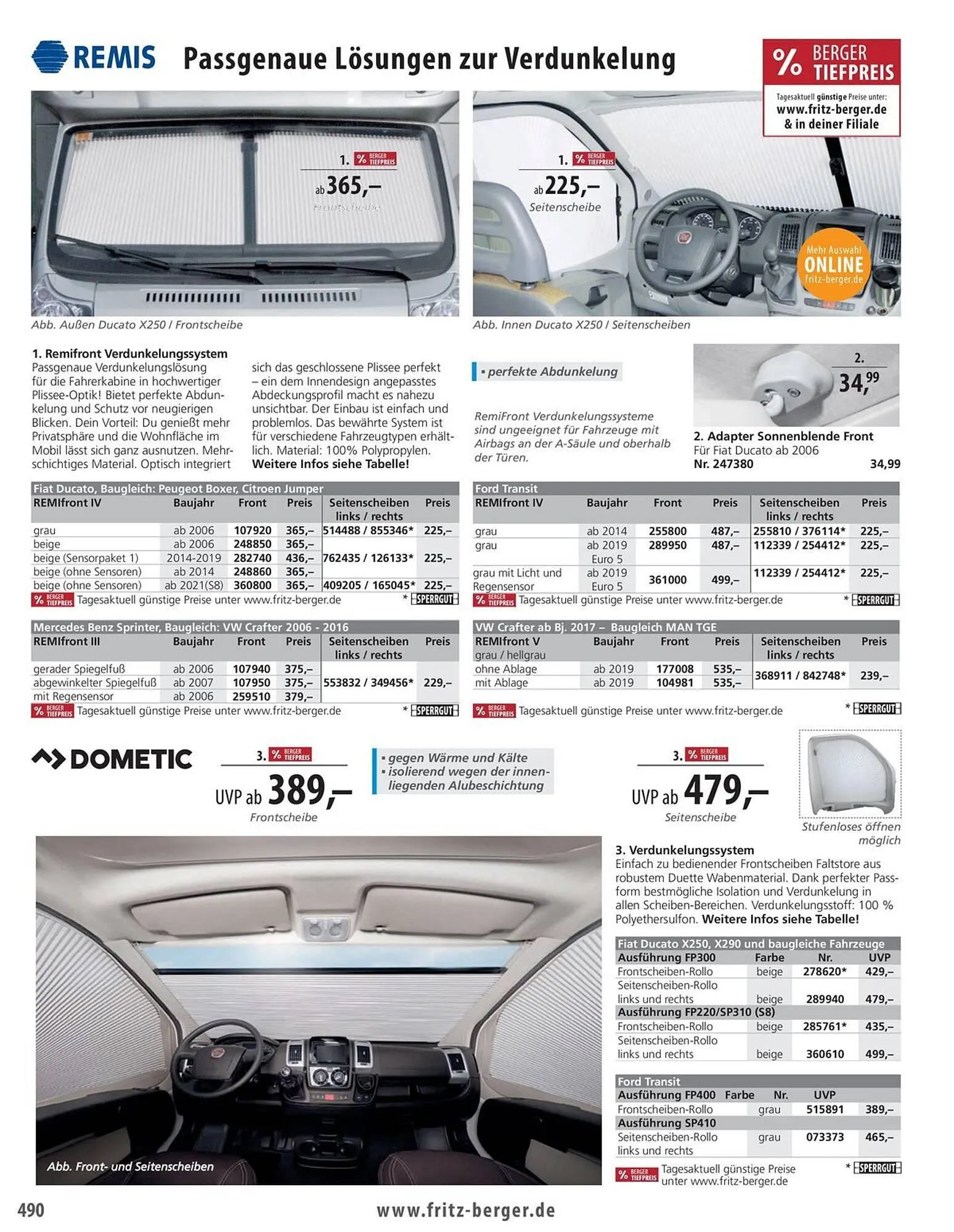 Fritz Berger Prospekt von 27. Mai bis 31. Dezember 2025 - Prospekt seite 494