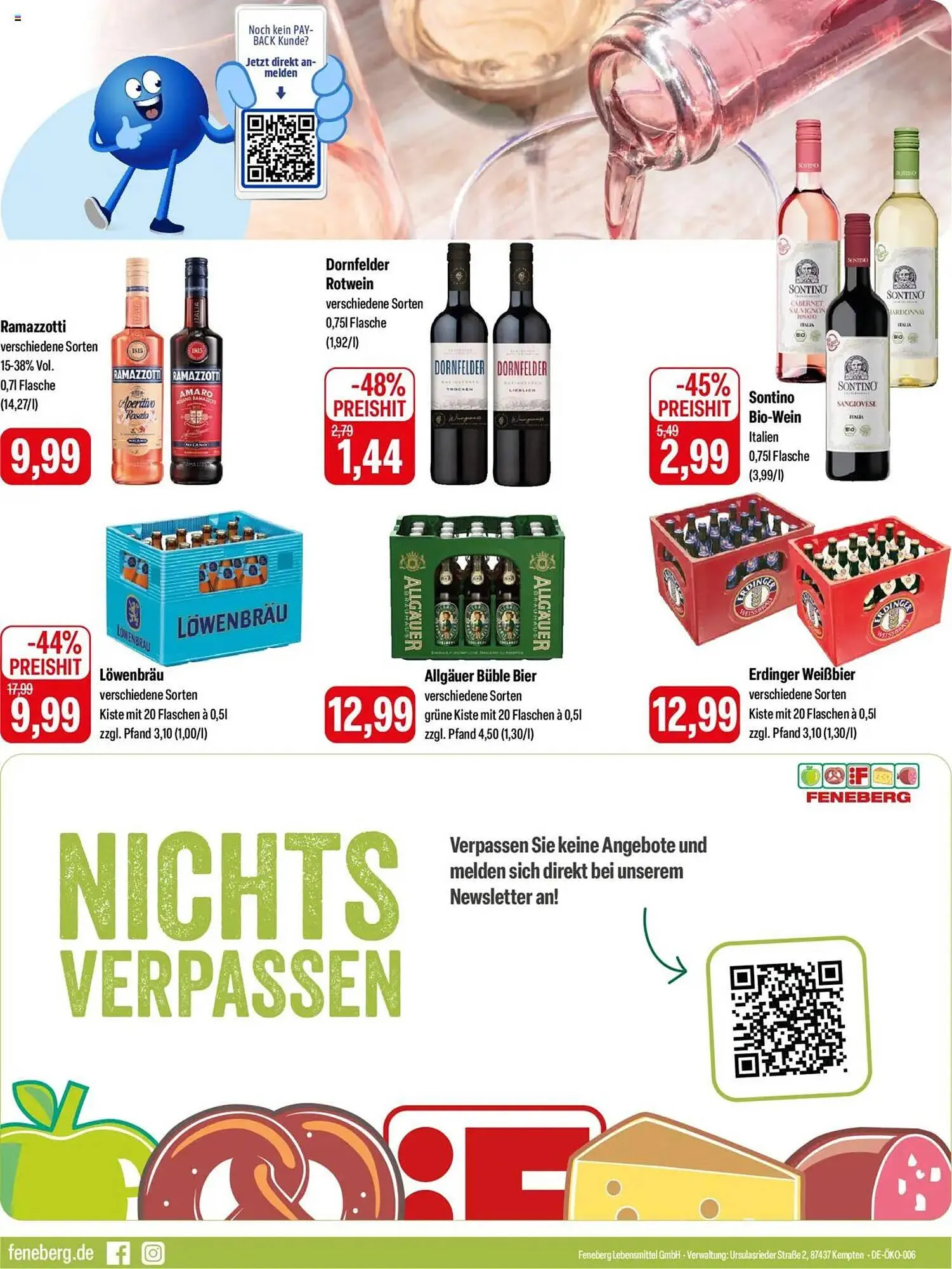 Feneberg Prospekt von 20. Juni bis 21. Juni 2025 - Prospekt seite 16