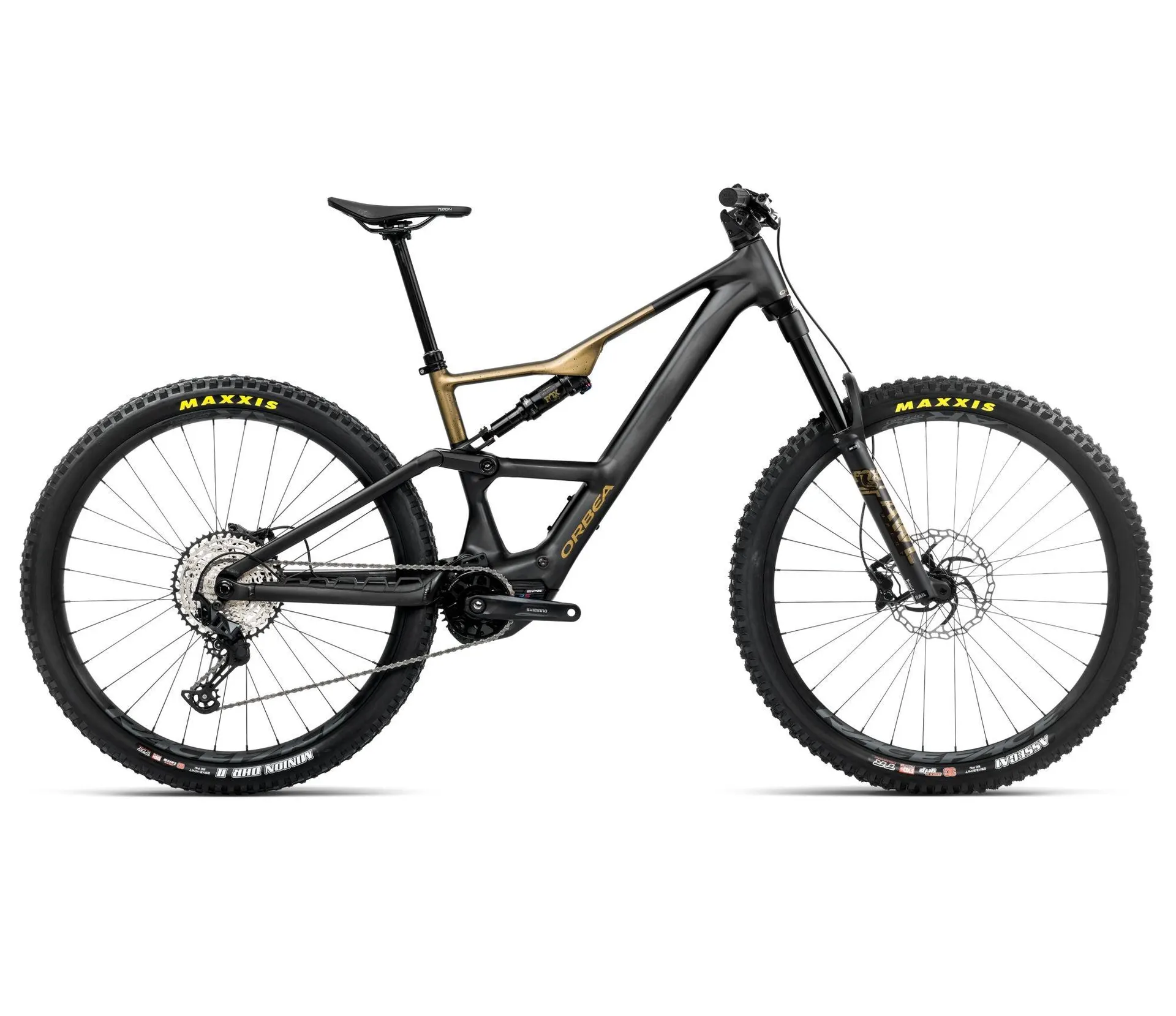 Orbea RISE LT H20 (2025) | 29 Zoll E-MTB Fully | Diamond Black-Splash Olive Green Matt
