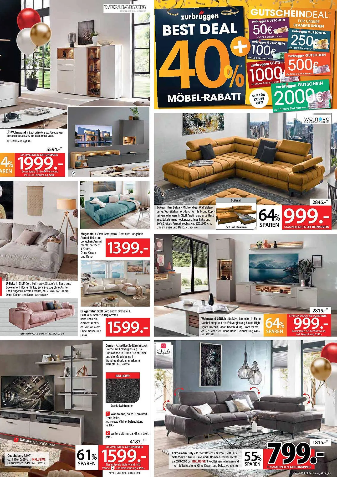 Zurbrüggen Prospekt von 28. März bis 12. April 2025 - Prospekt seite 5