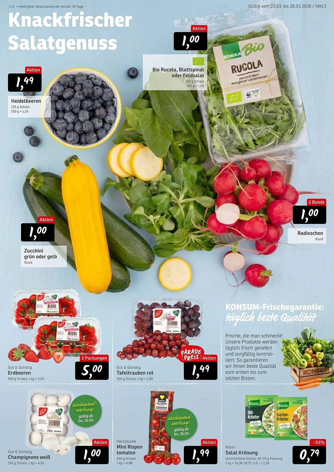 KONSUM Prospekt von 23. März bis 28. März 2026 - Prospekt seite 5