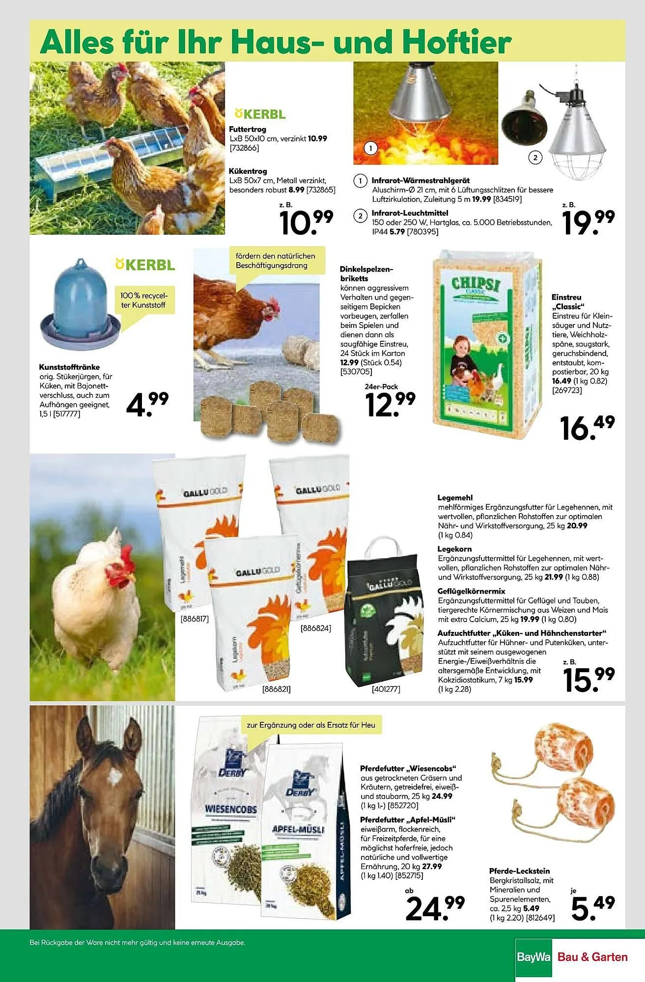 BayWa Prospekt von 16. März bis 22. März 2026 - Prospekt seite 9