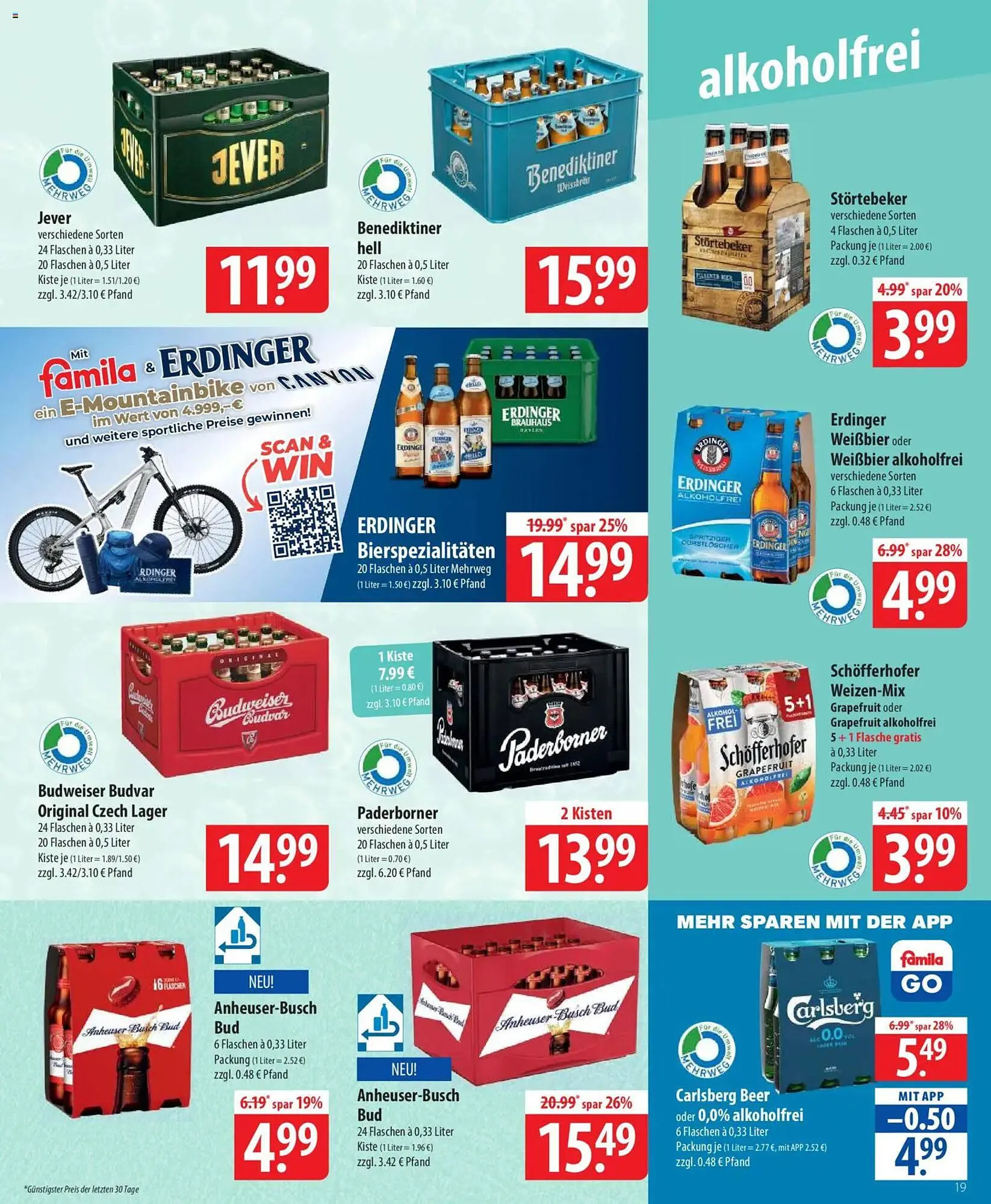 Famila Nord Ost Prospekt von 7. April bis 11. April 2026 - Prospekt seite 19