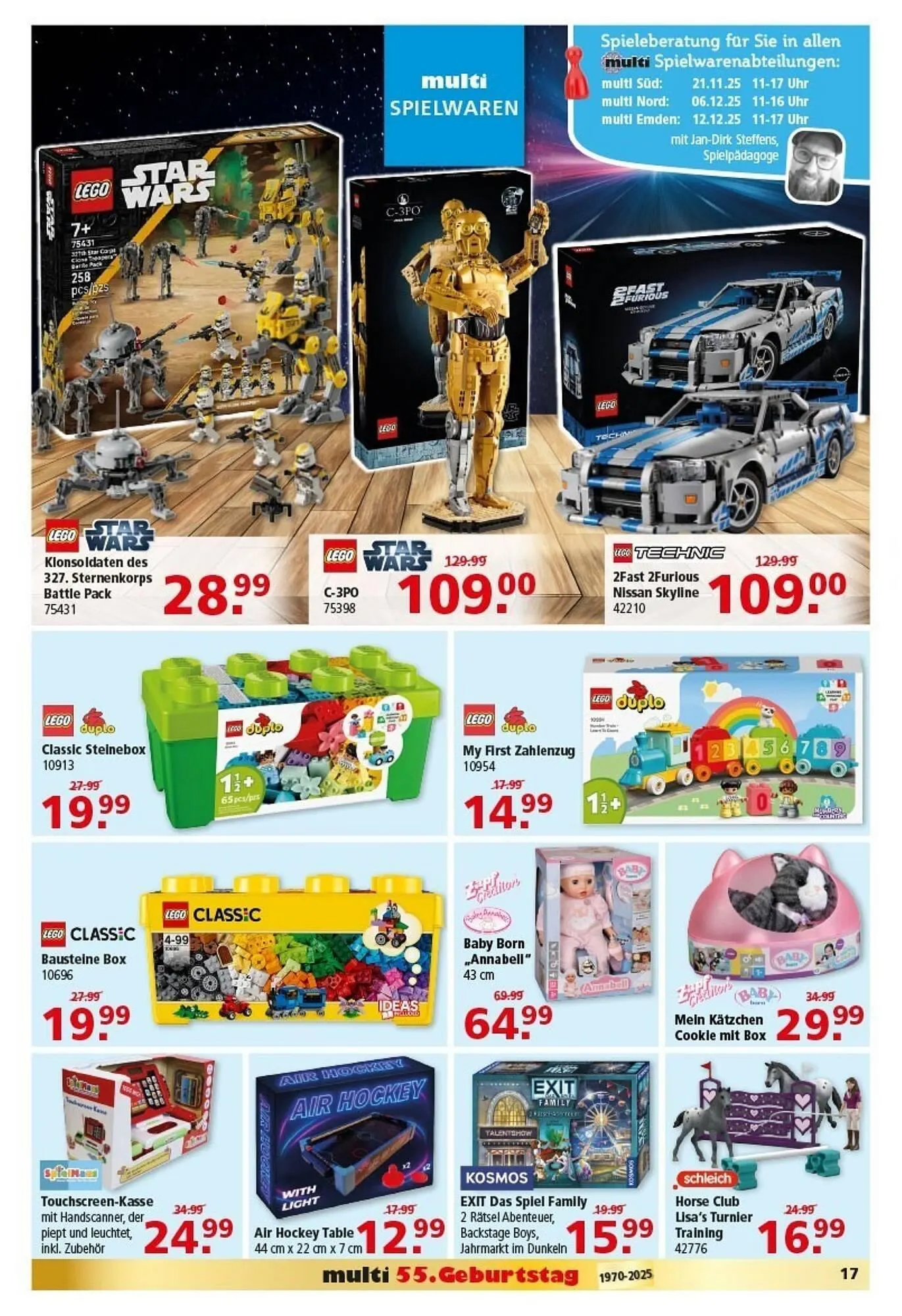 Multi Markt Prospekt von 17. November bis 22. November 2025 - Prospekt seite 17