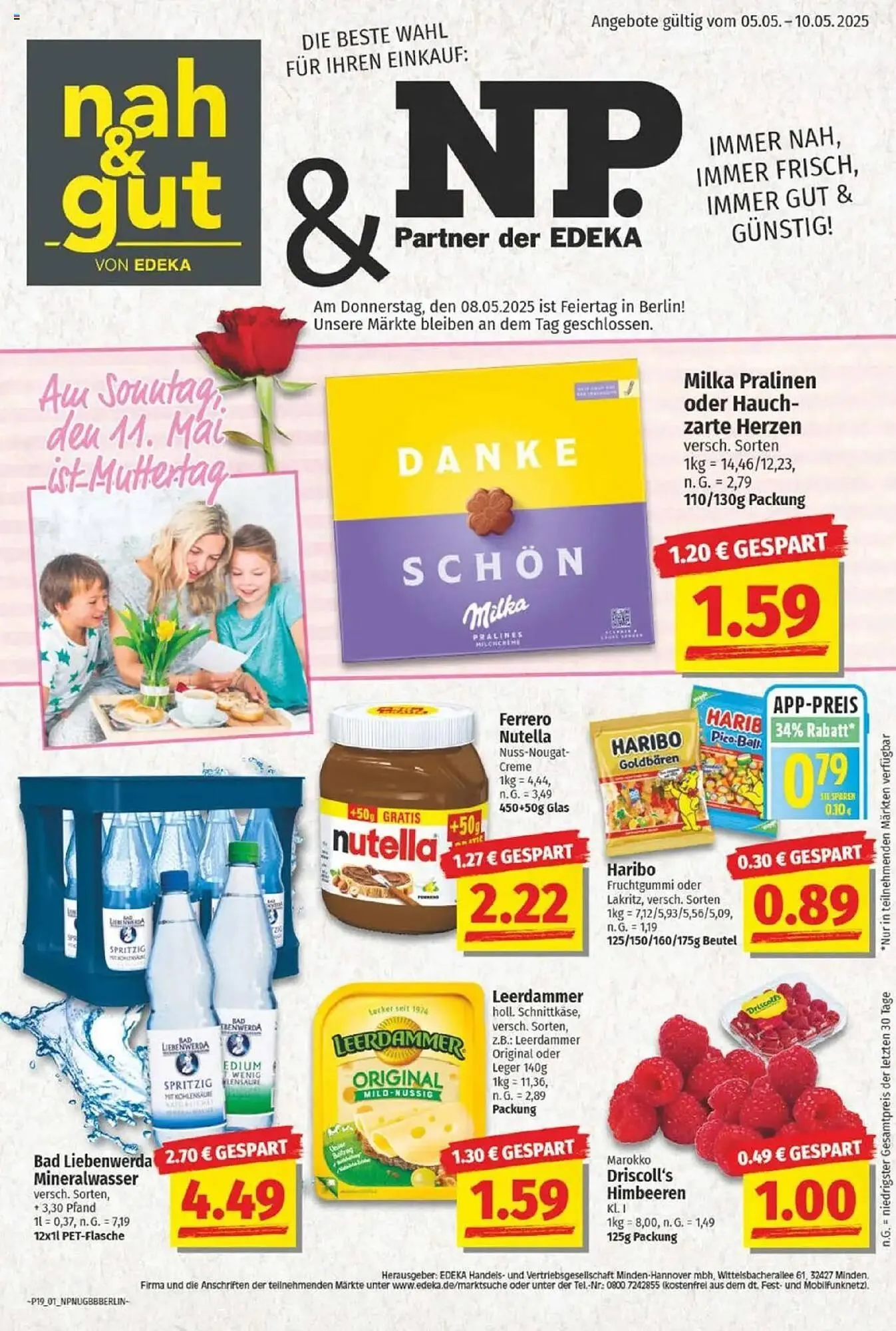NP Discount Prospekt von 5. Mai bis 10. Mai 2025 - Prospekt seite 1