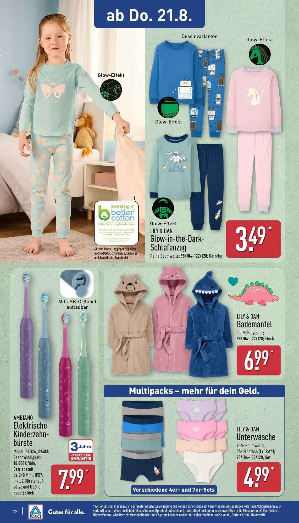 Aldi-Nord von 18. August bis 23. August 2025 - Prospekt seite 22